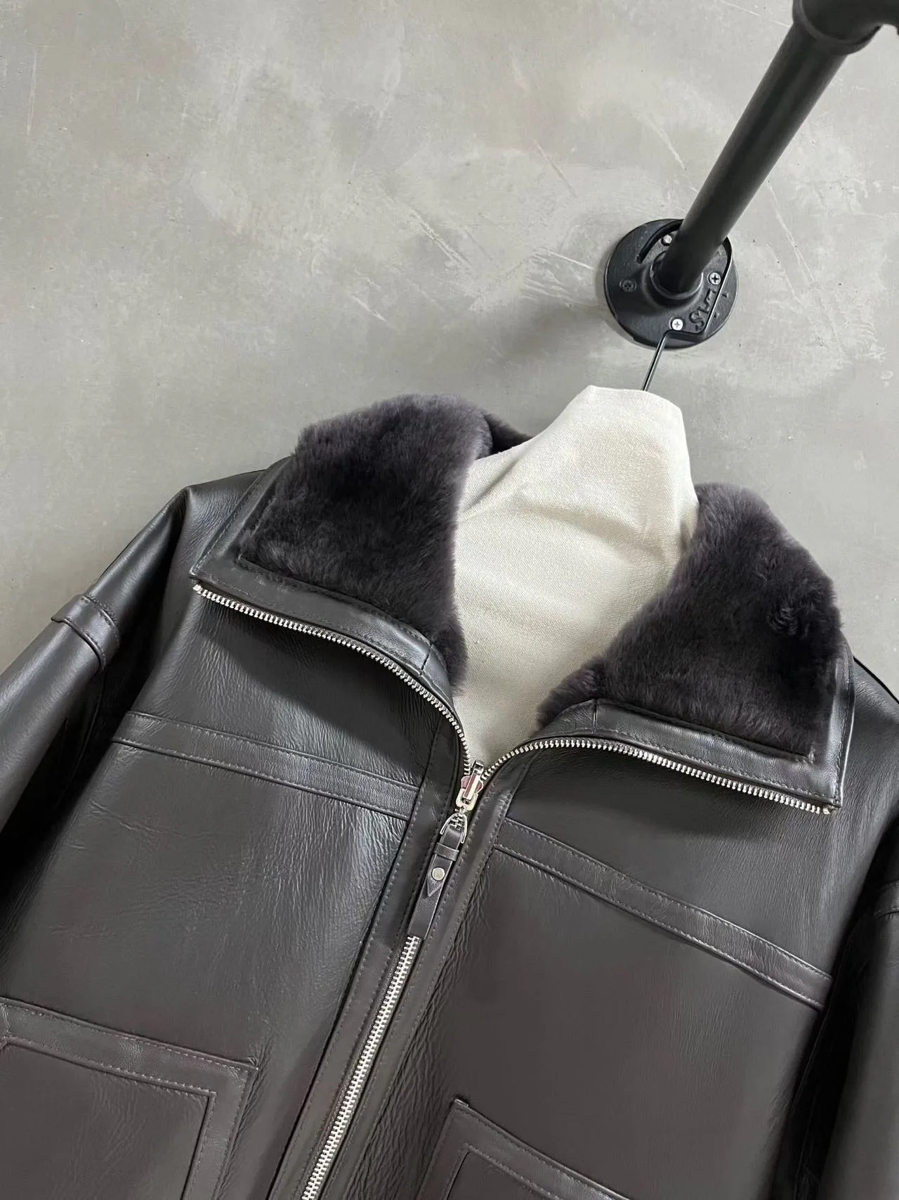 Кожаные Куртки И Дублёнки Женские Hermes 258997