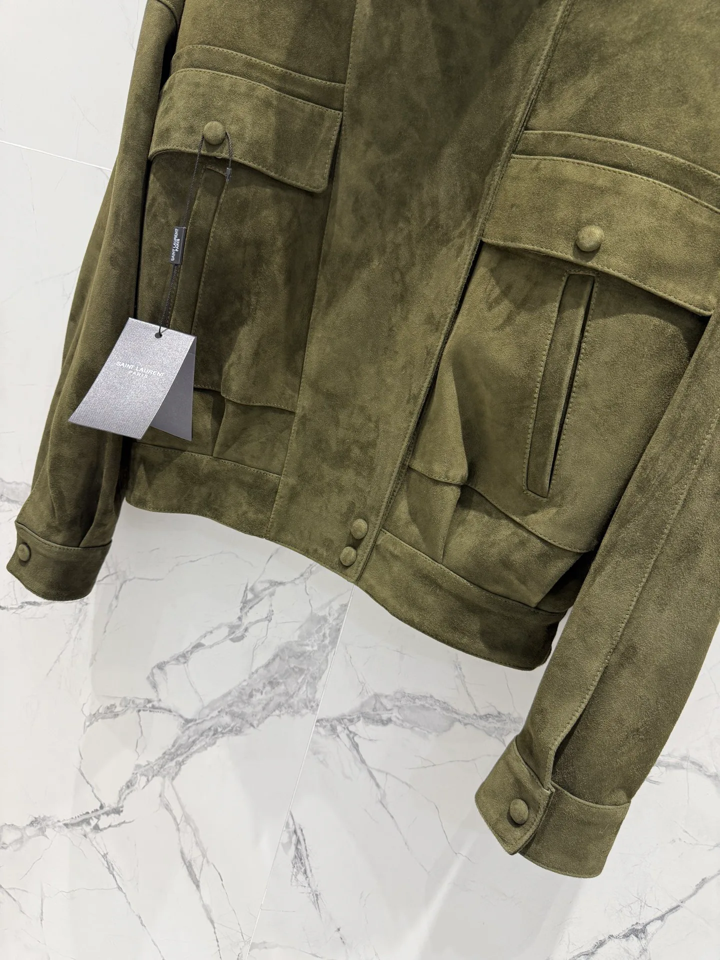 Кожаные Куртки И Дублёнки Женские Saint Laurent 10624724