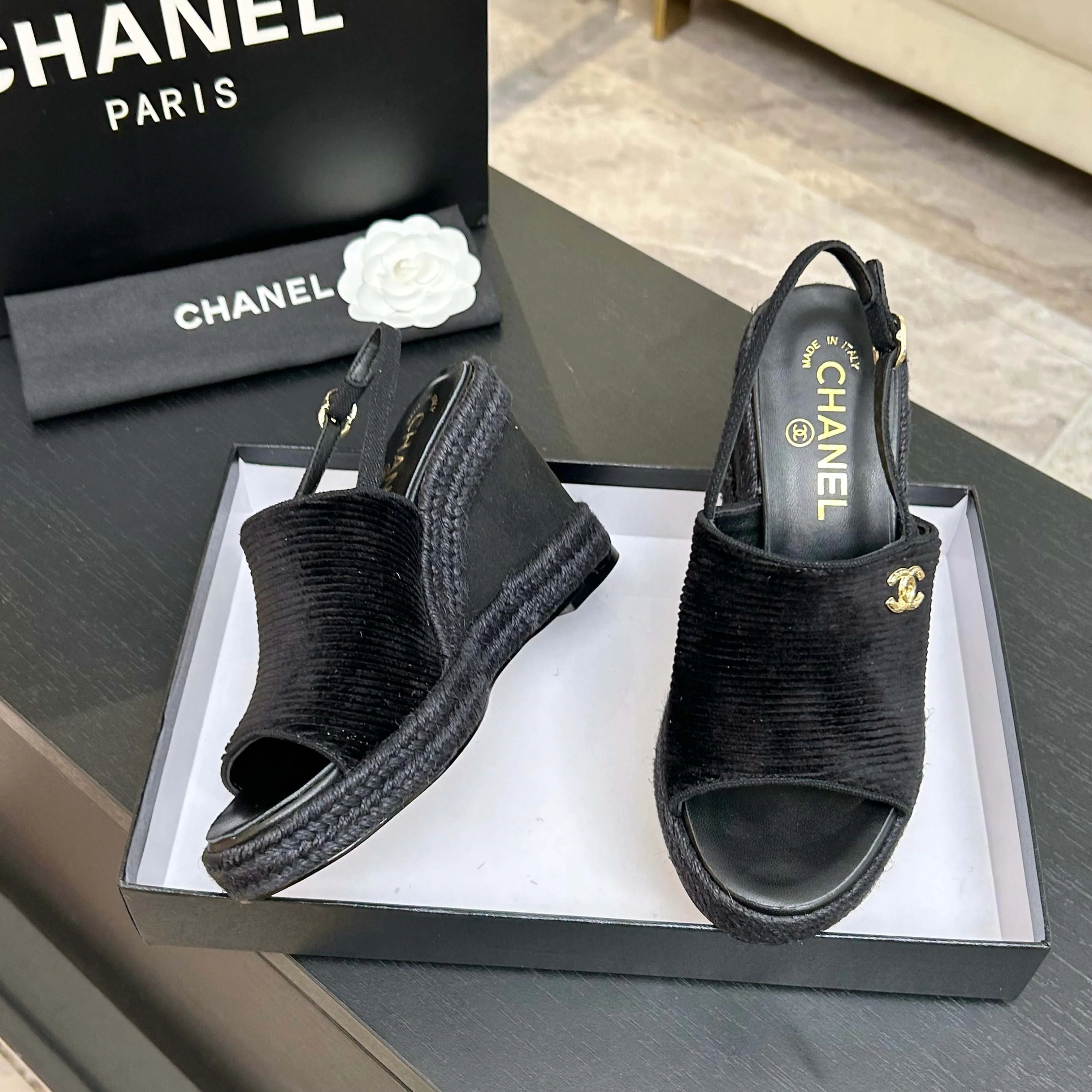 Босоножки Женские Chanel 13224760