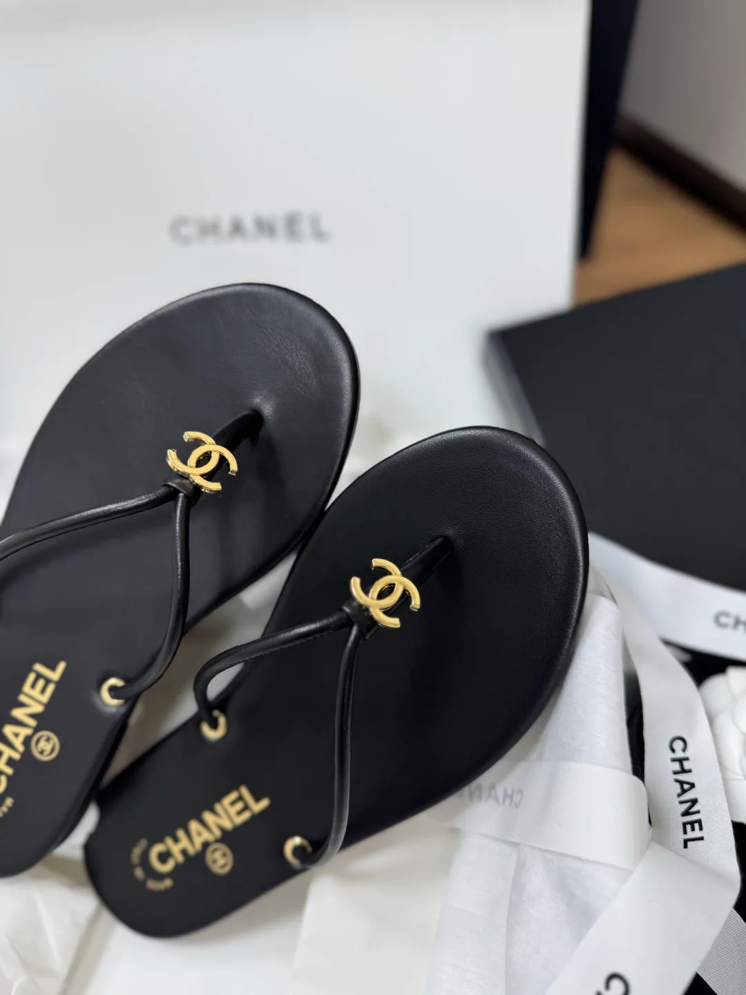 Шлепанцы Женские Chanel 13127294