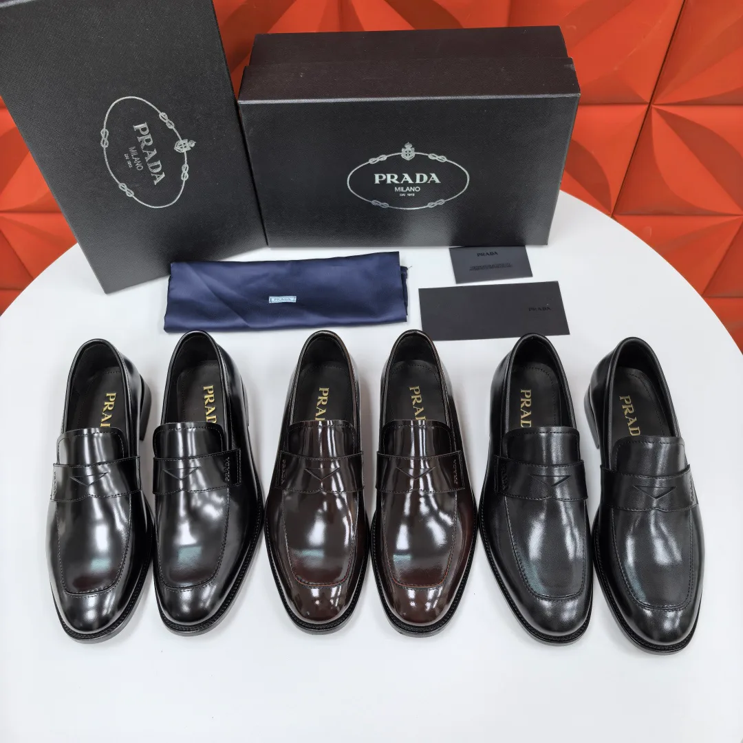 Лоферы И Туфли Мужские Prada 1261526