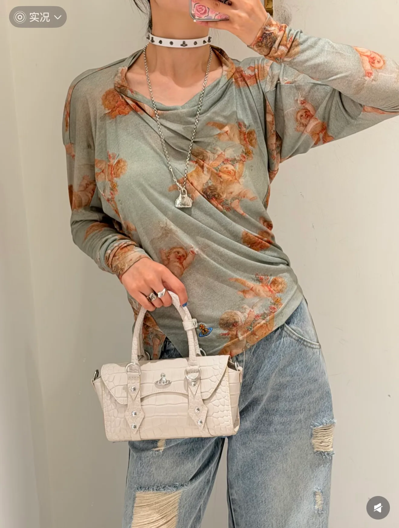 Лонгсливы Женские Vivienne Westwood 16980782