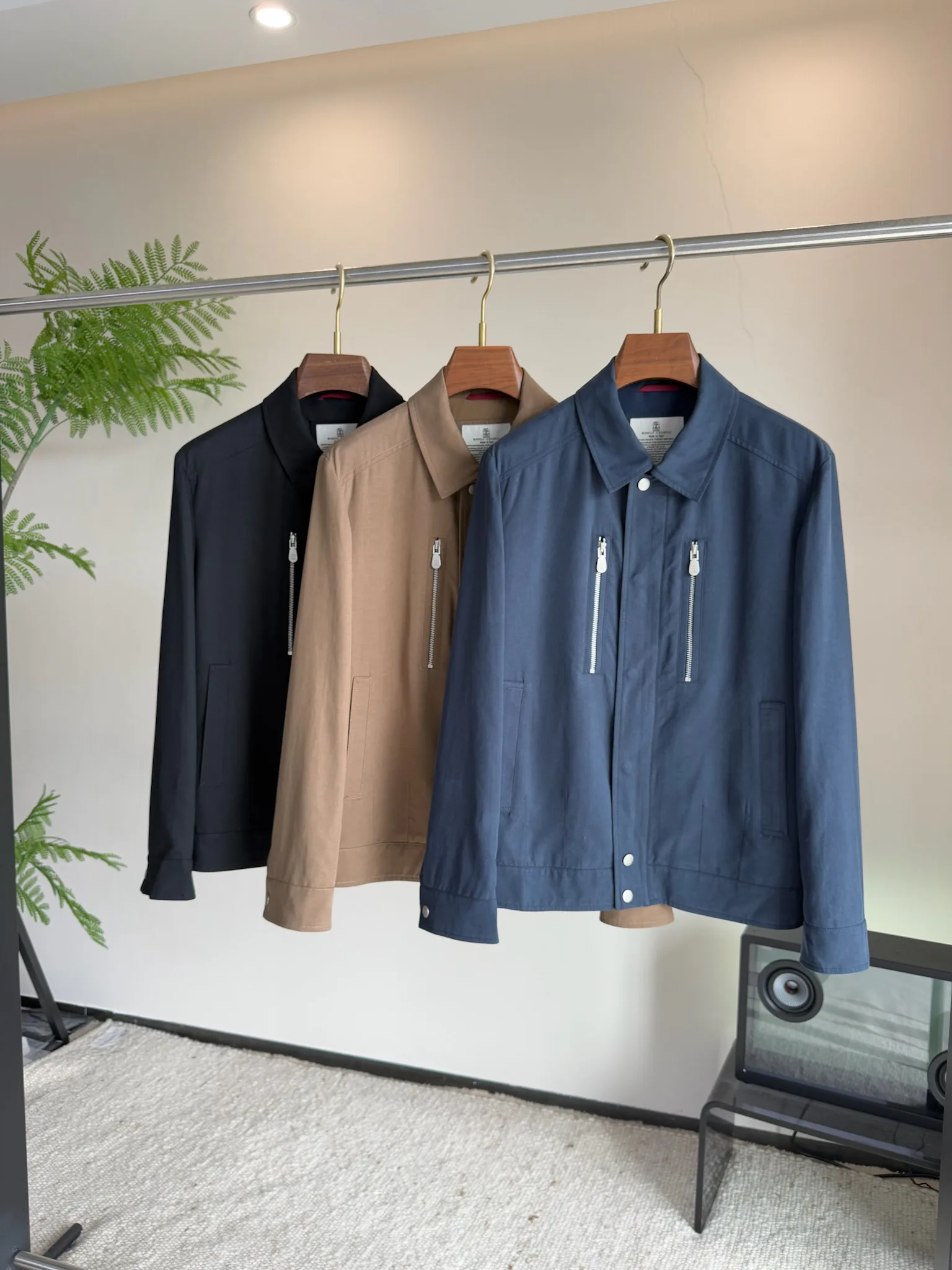 Куртки И Пуховики Мужские Brunello Cucinelli 11540759