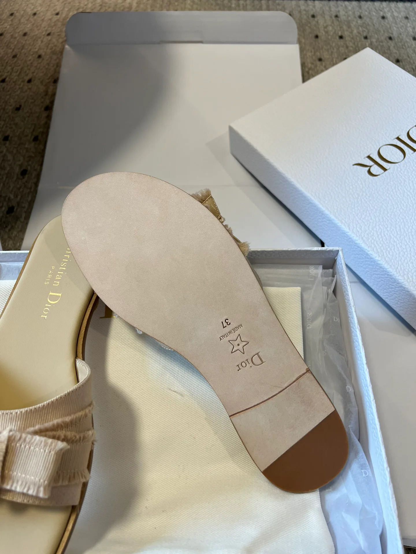 Шлепанцы Женские Christian Dior 35620