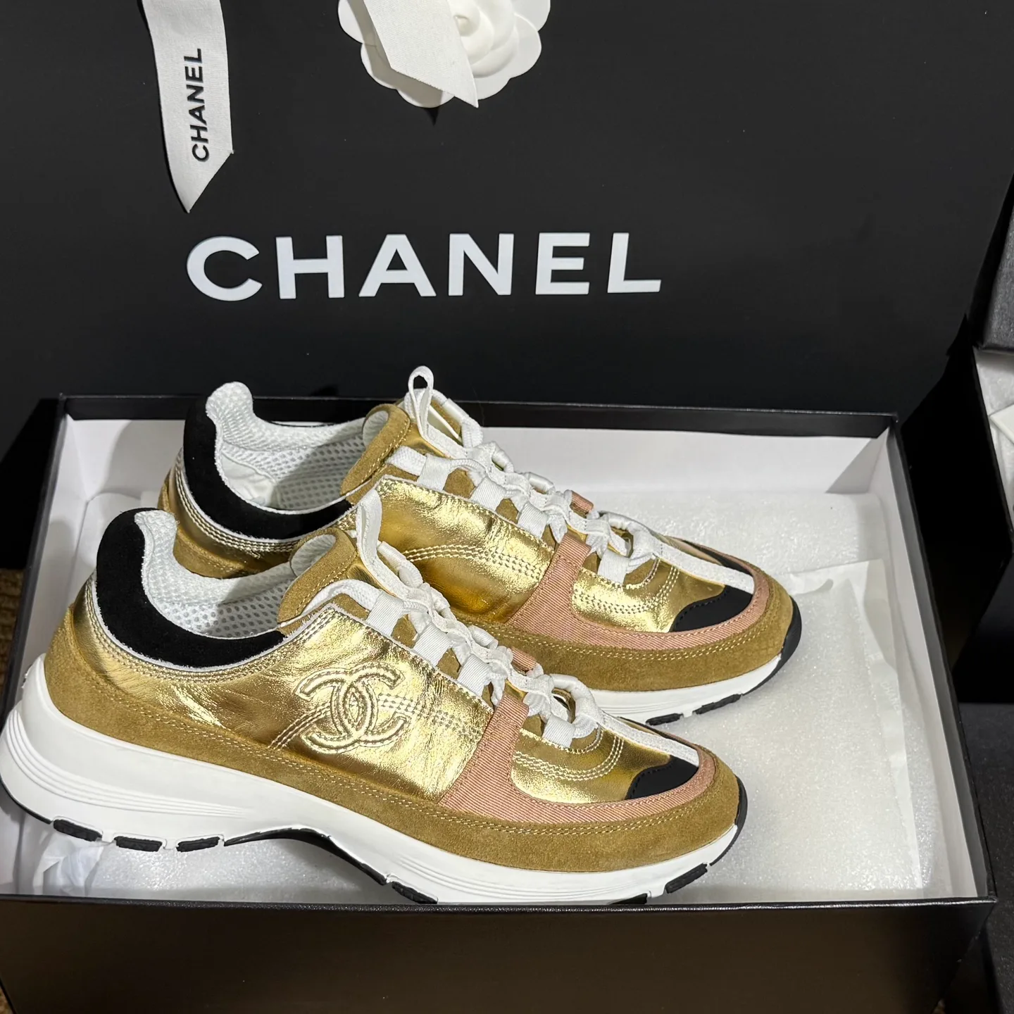 Кроссовки Женские Chanel 1769837