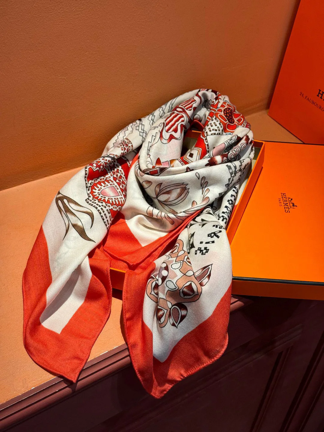 Шарфы Hermes 588341