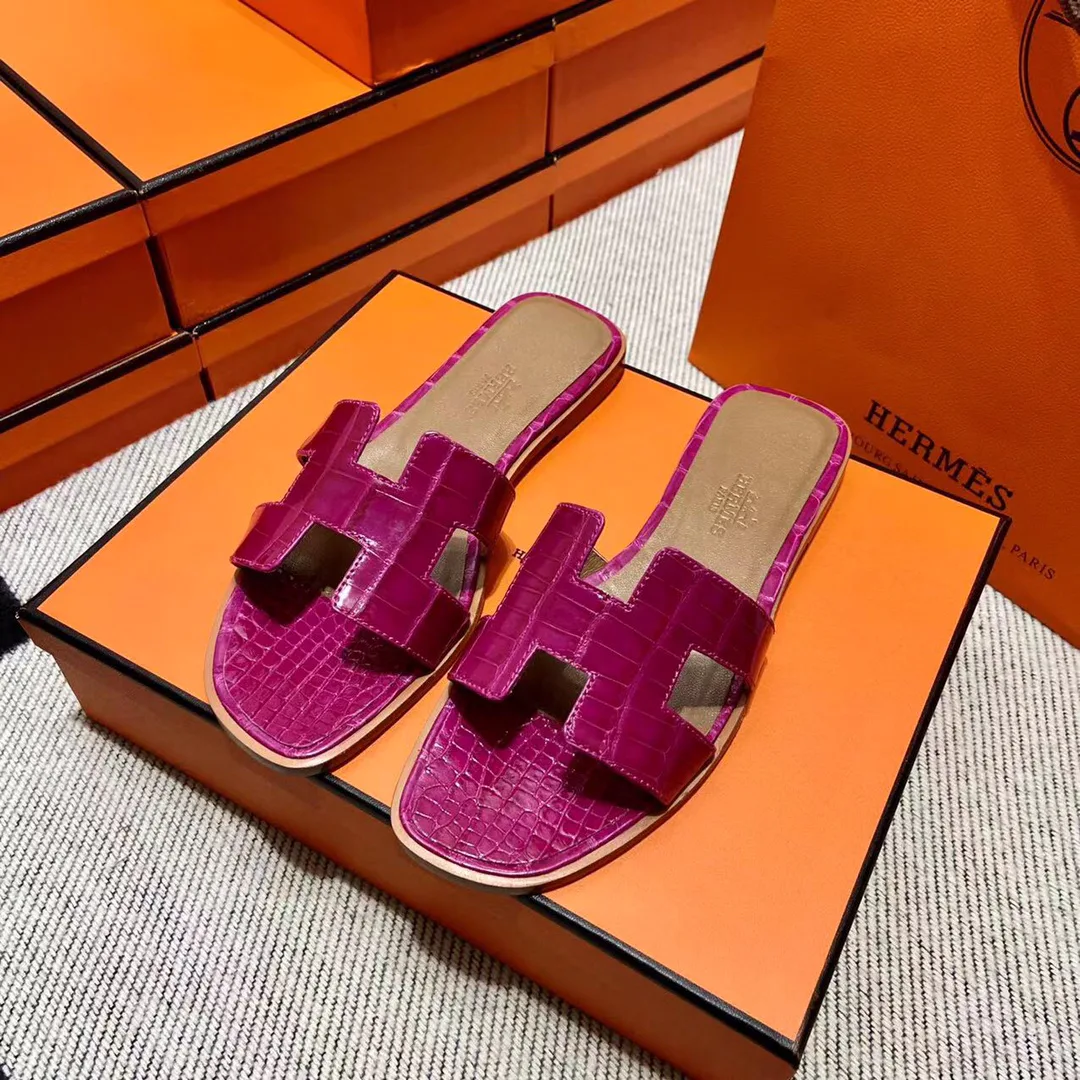 Шлепанцы Женские Hermes 4340689