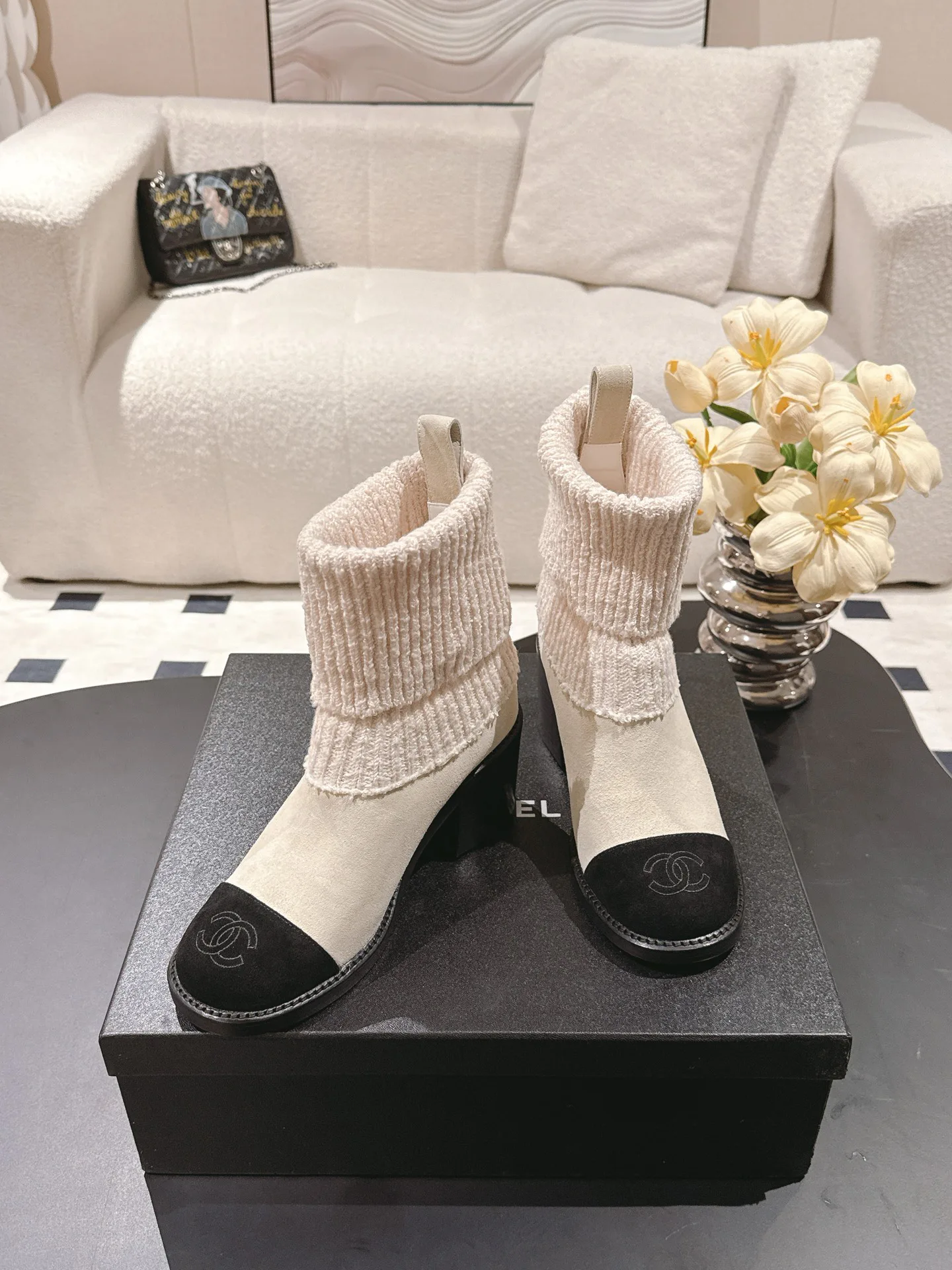 Ботильоны Женские Chanel Ботильоны Женские Chanel