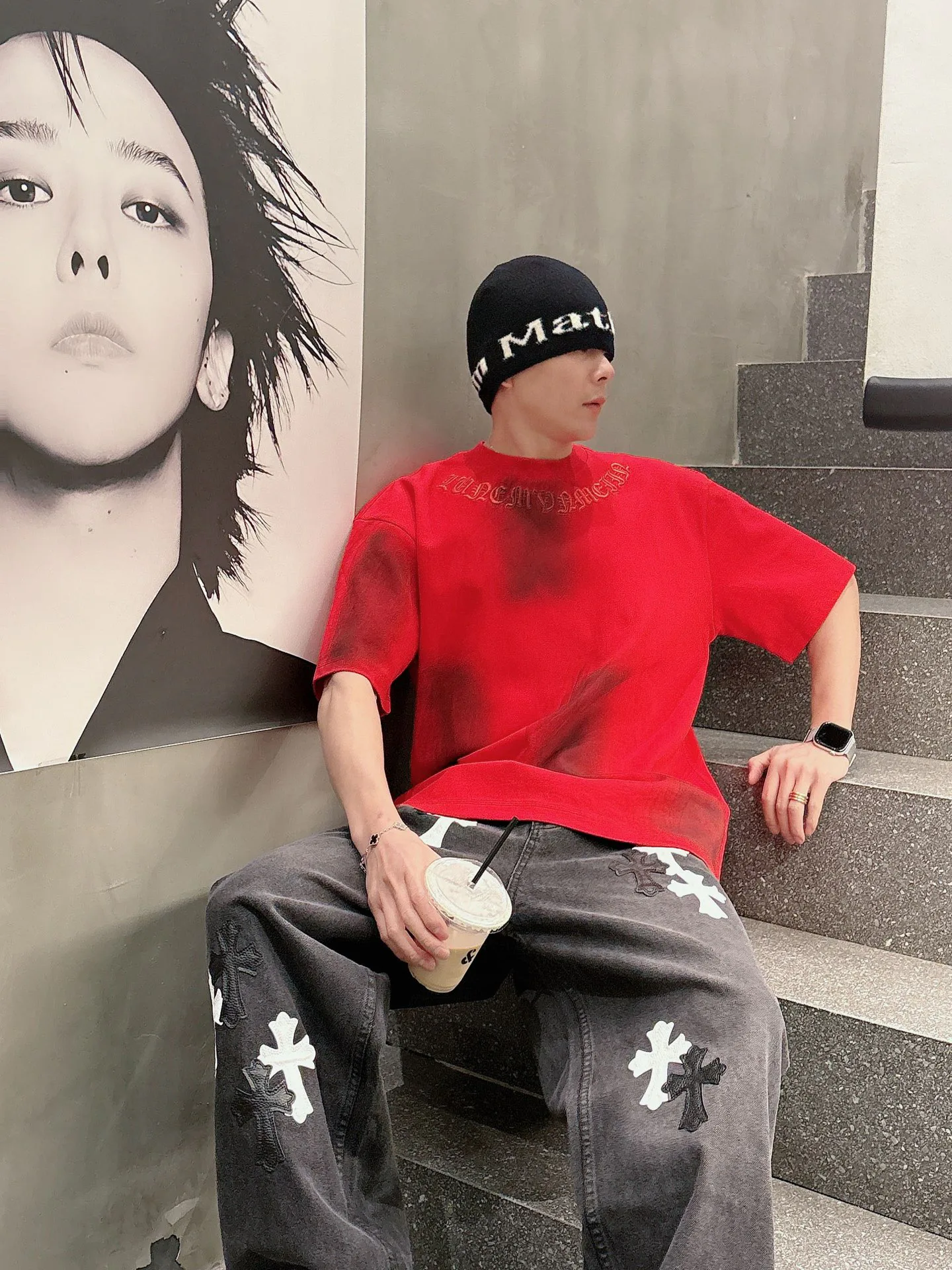 Футболки Мужские Chrome Hearts 787613