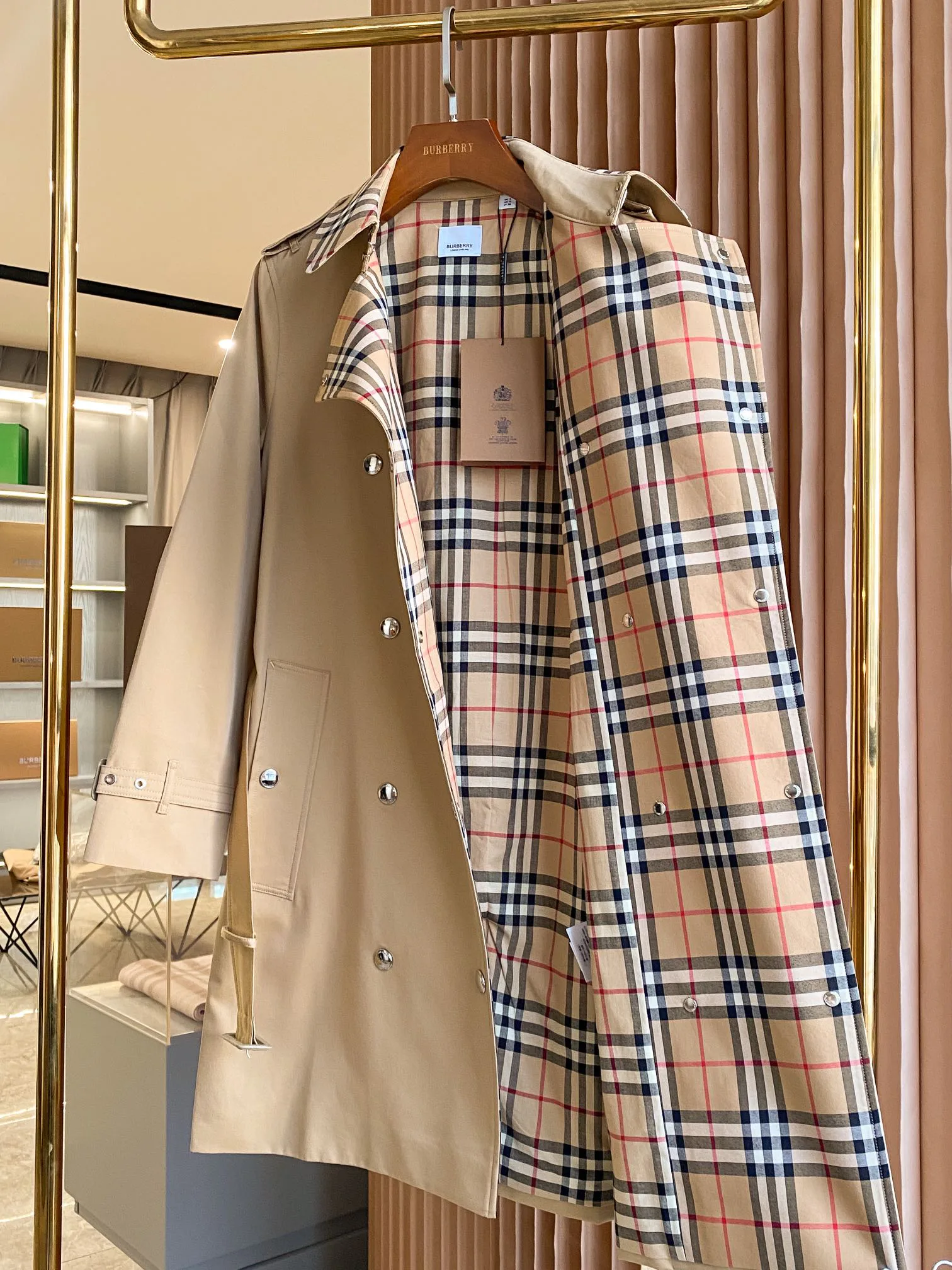 Тренчи Женские Burberry 19078438
