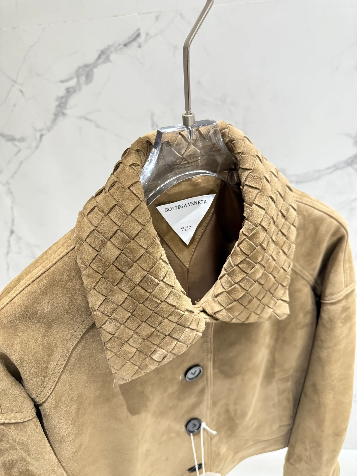 Кожаные Куртки И Дублёнки Женские Bottega Veneta 11428957