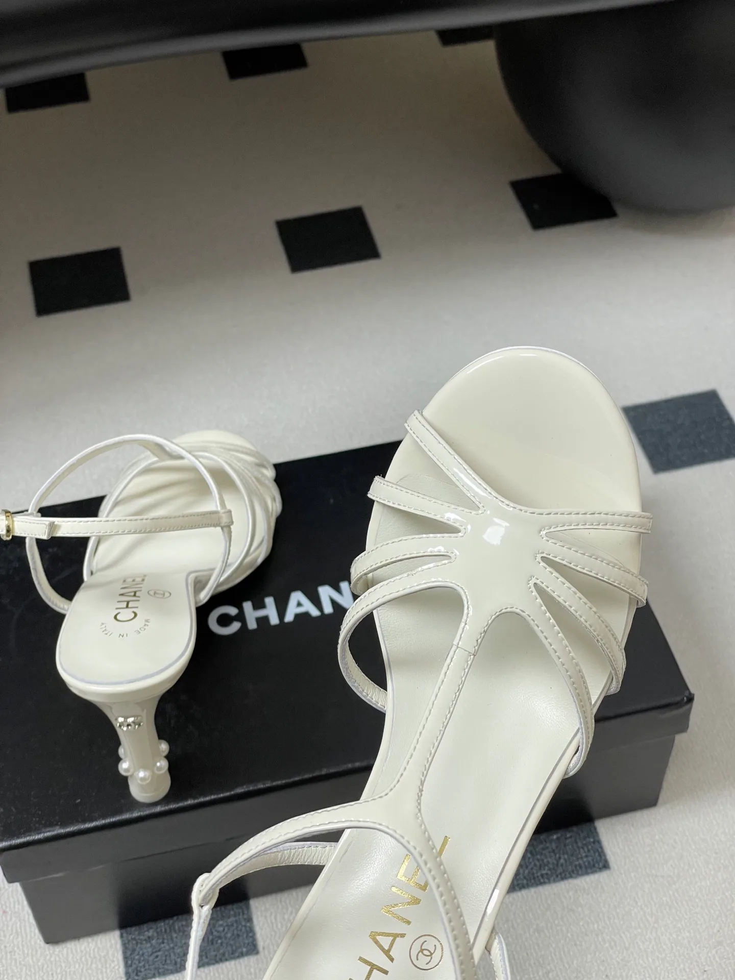 Босоножки Женские Chanel 1258835