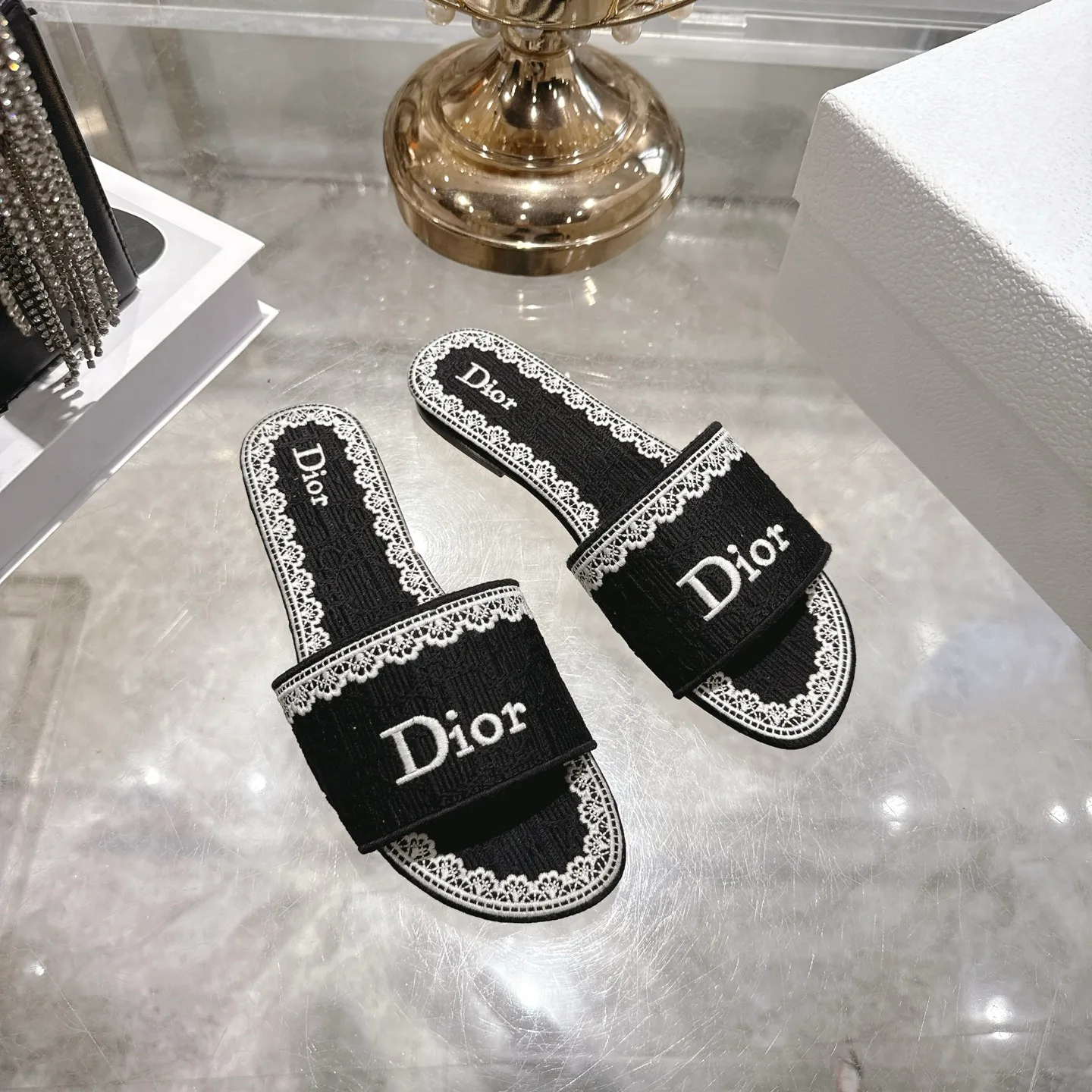Шлепанцы Женские Christian Dior 842875