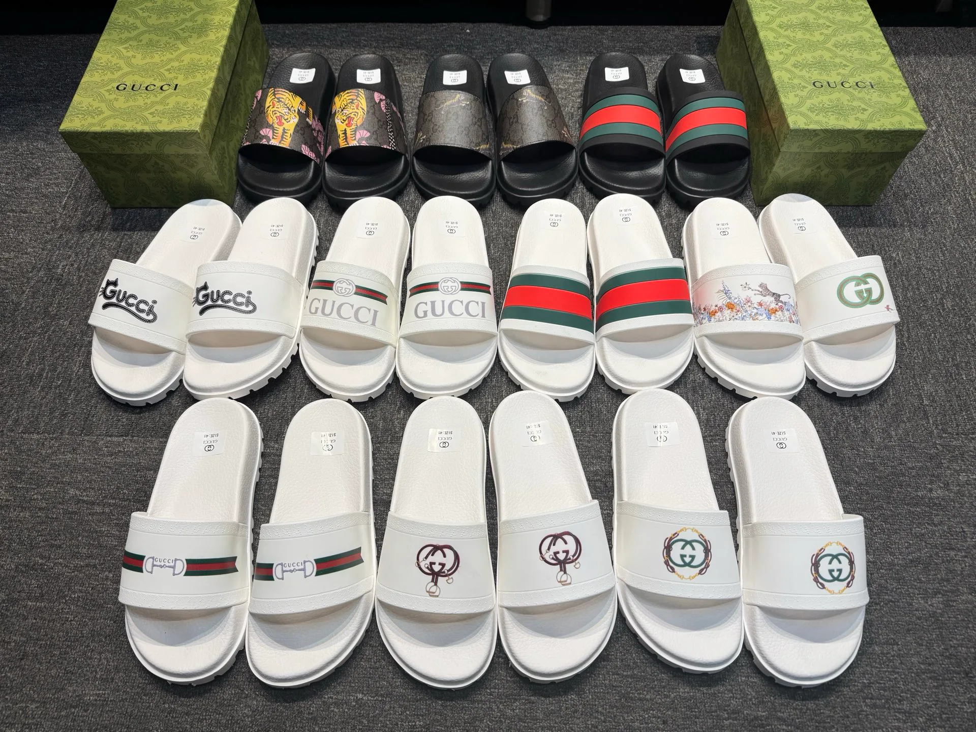 Шлепанцы Женские Gucci 10313915