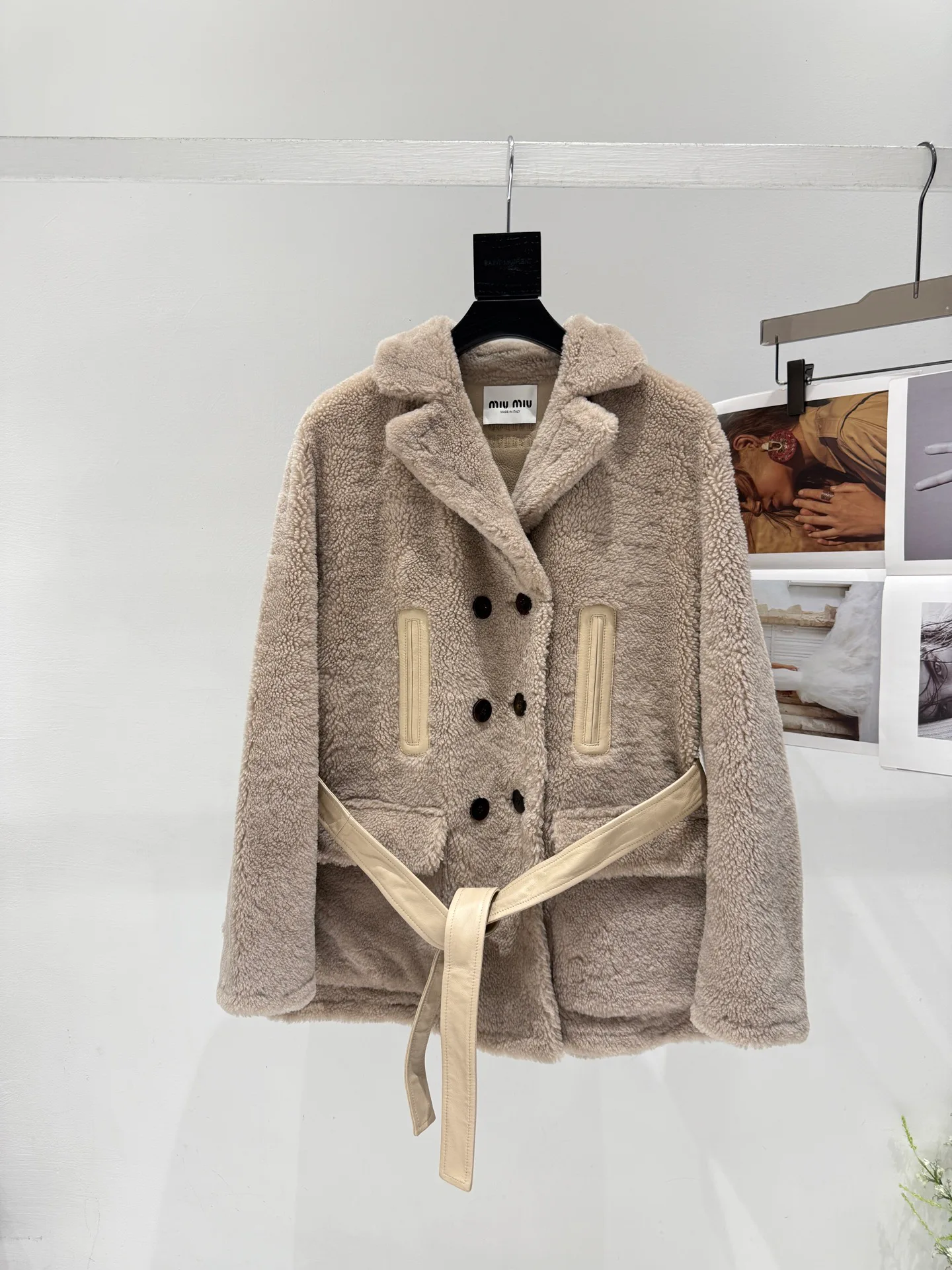 Кожаные Куртки И Дублёнки Женские Miu Miu 4771610