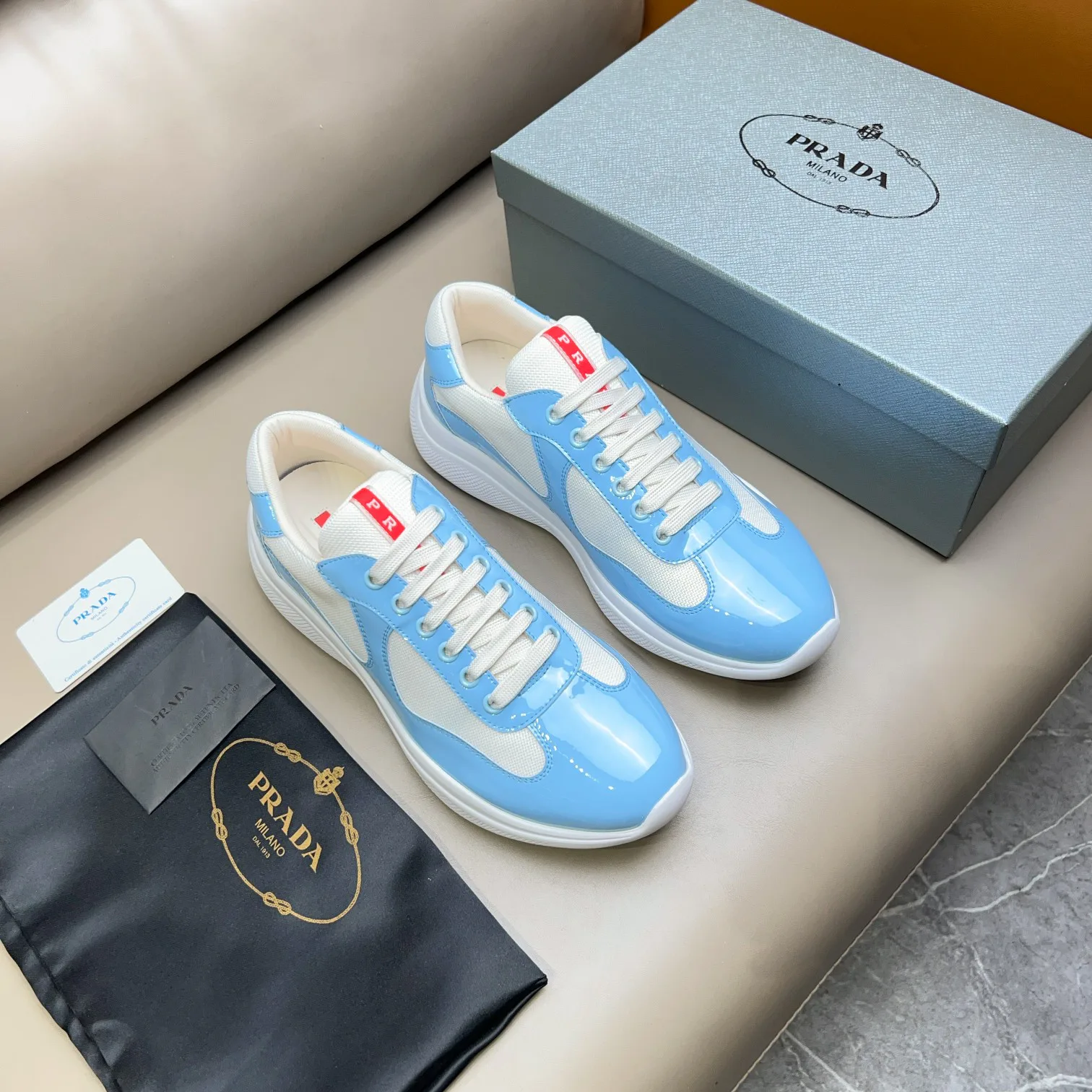 Кроссовки Женские Prada 17636246