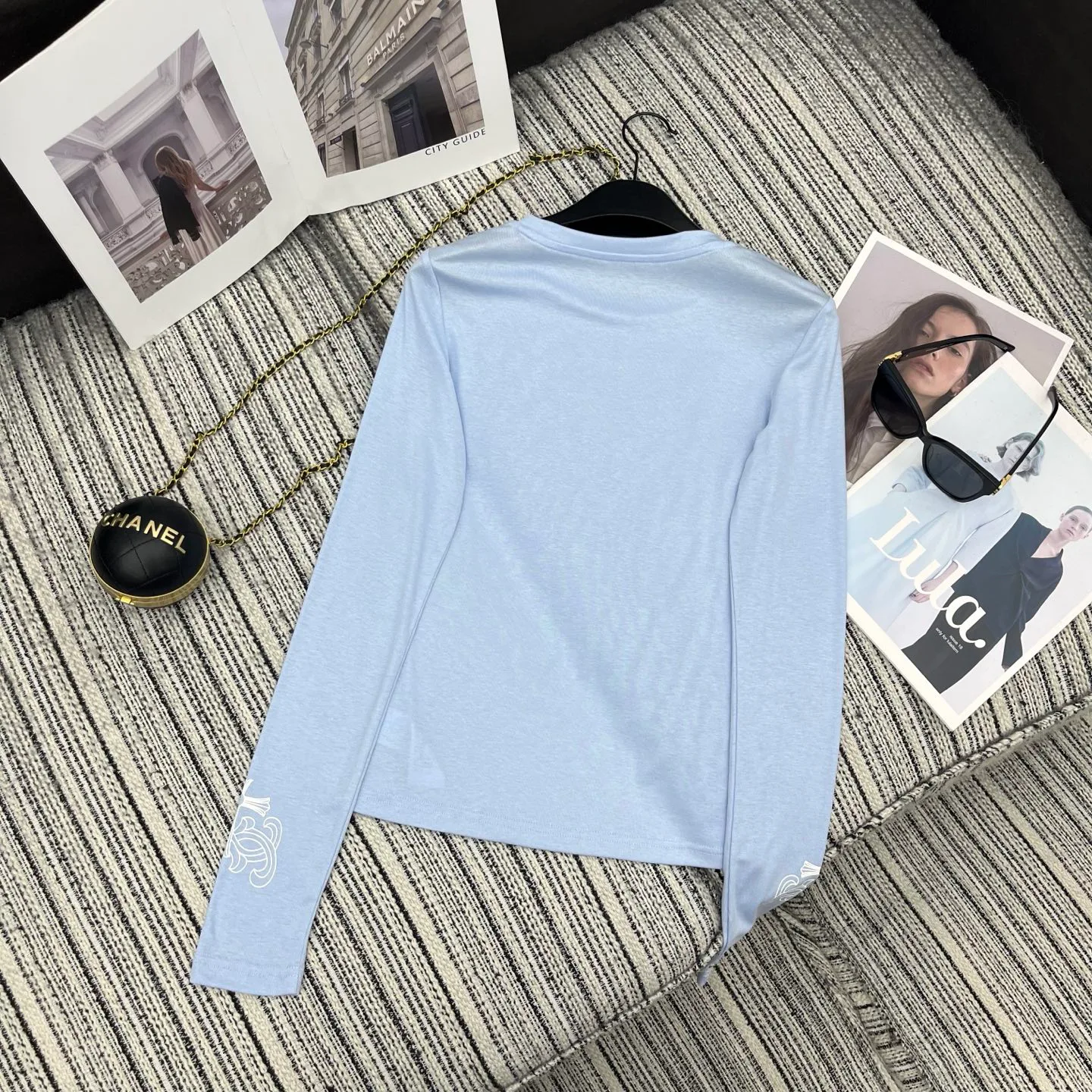 Лонгсливы Женские Chrome Hearts 1229371