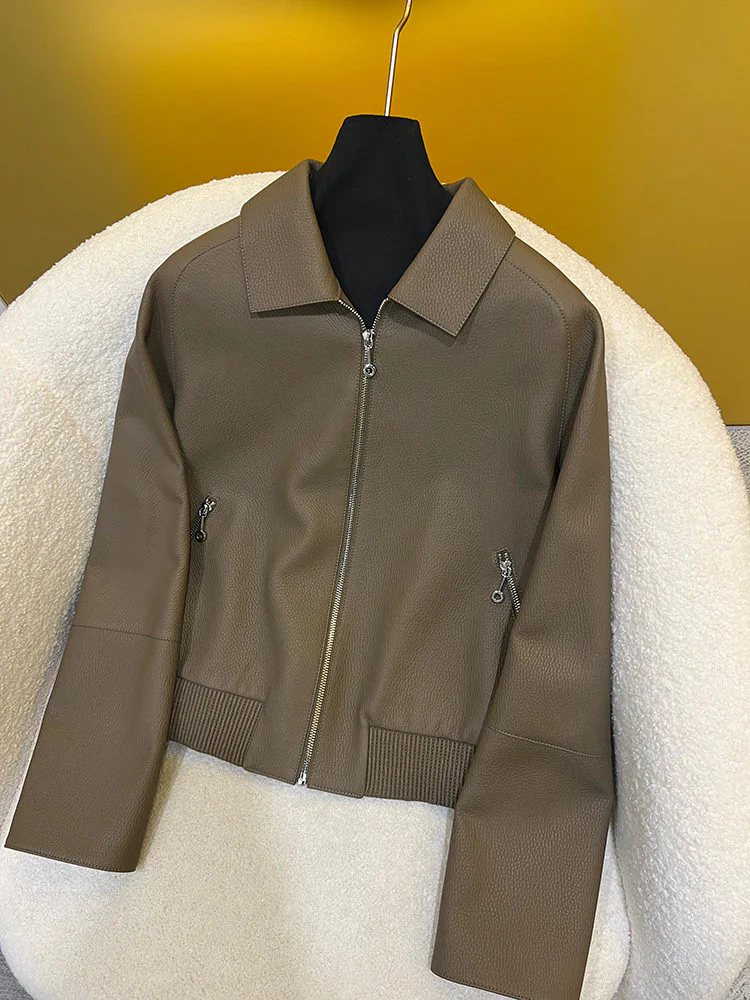 Кожаные Куртки И Дублёнки Женские Hermes 19253046
