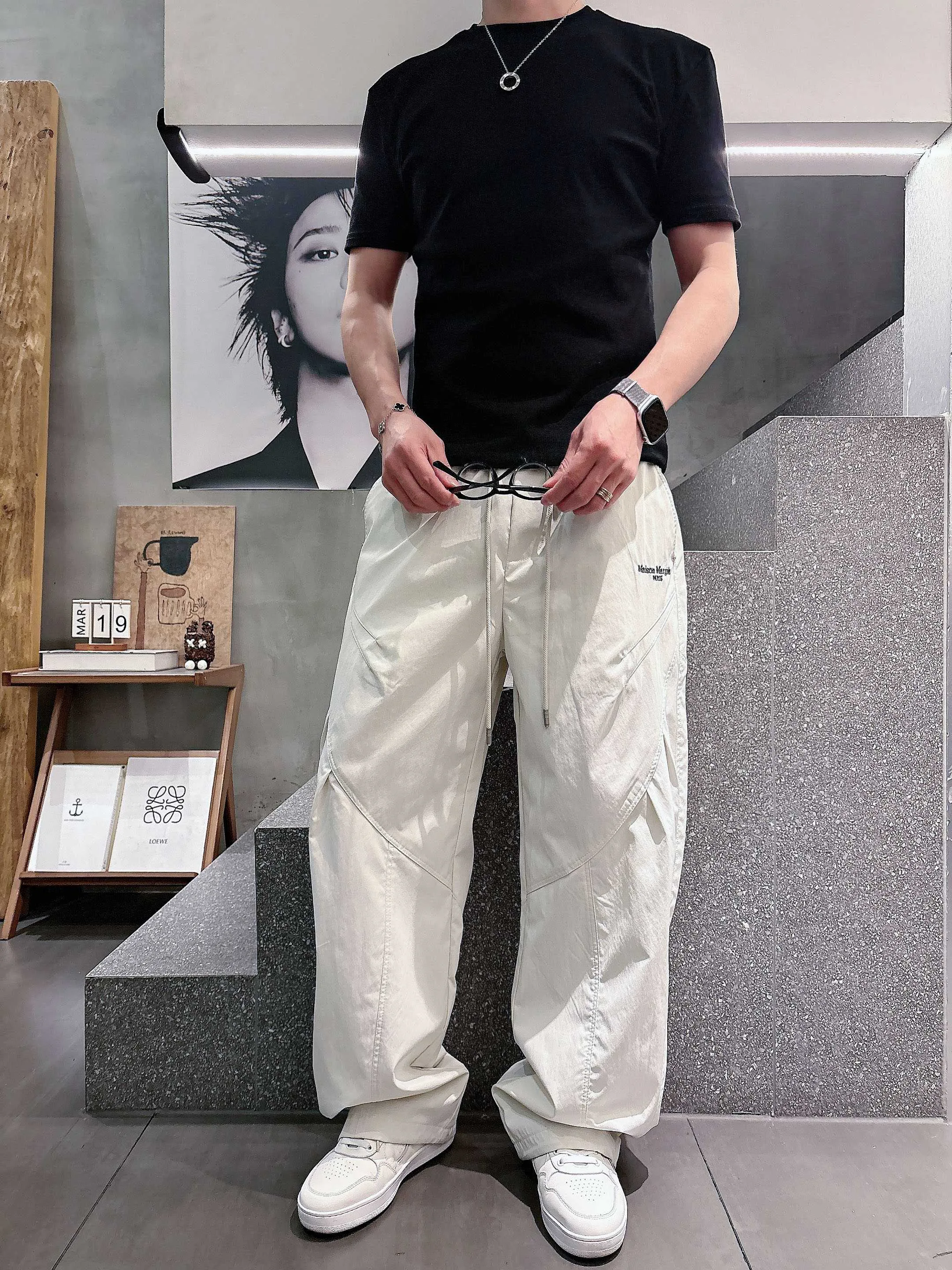 Брюки Мужские Maison Margiela 13381202