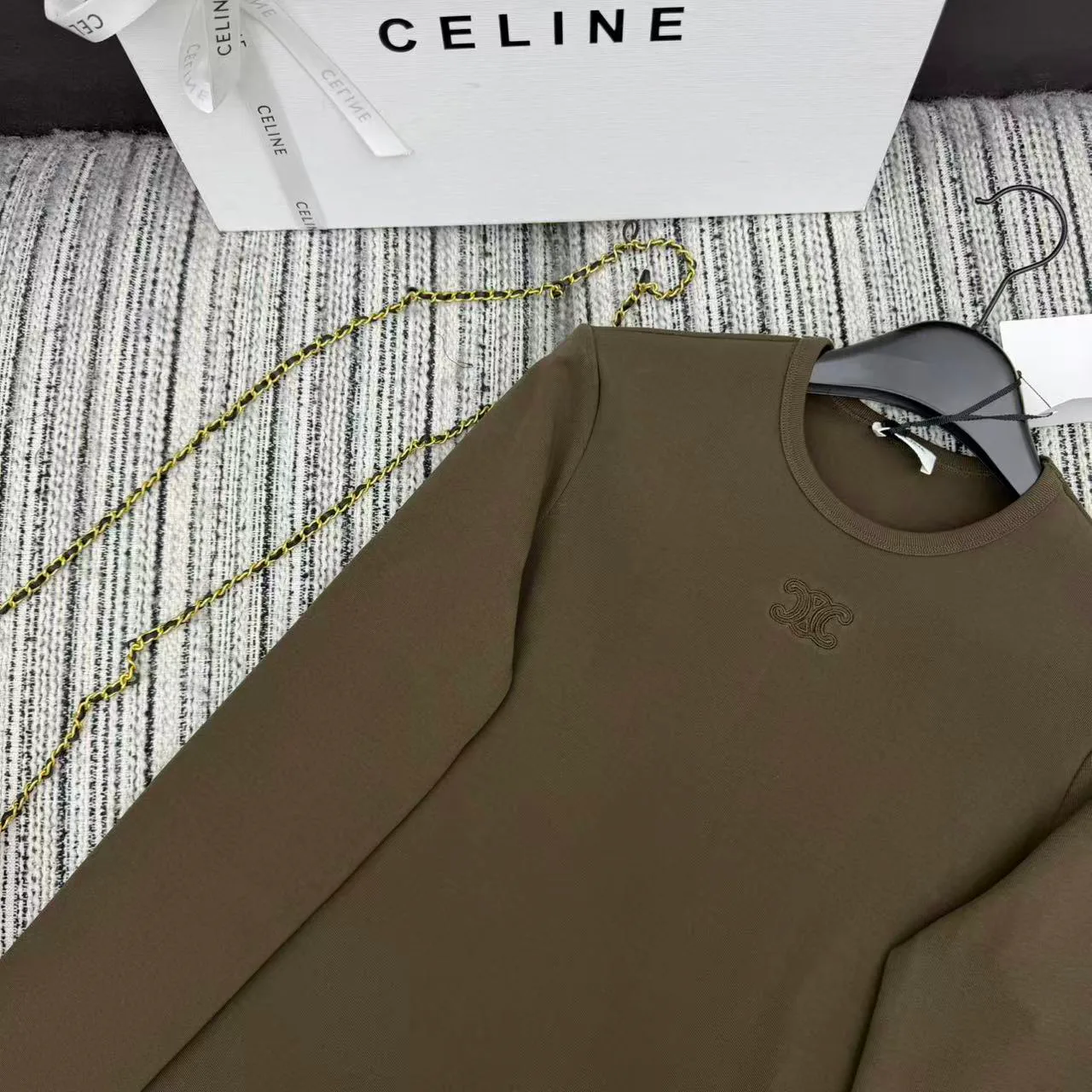 Лонгсливы Женские Celine 385271