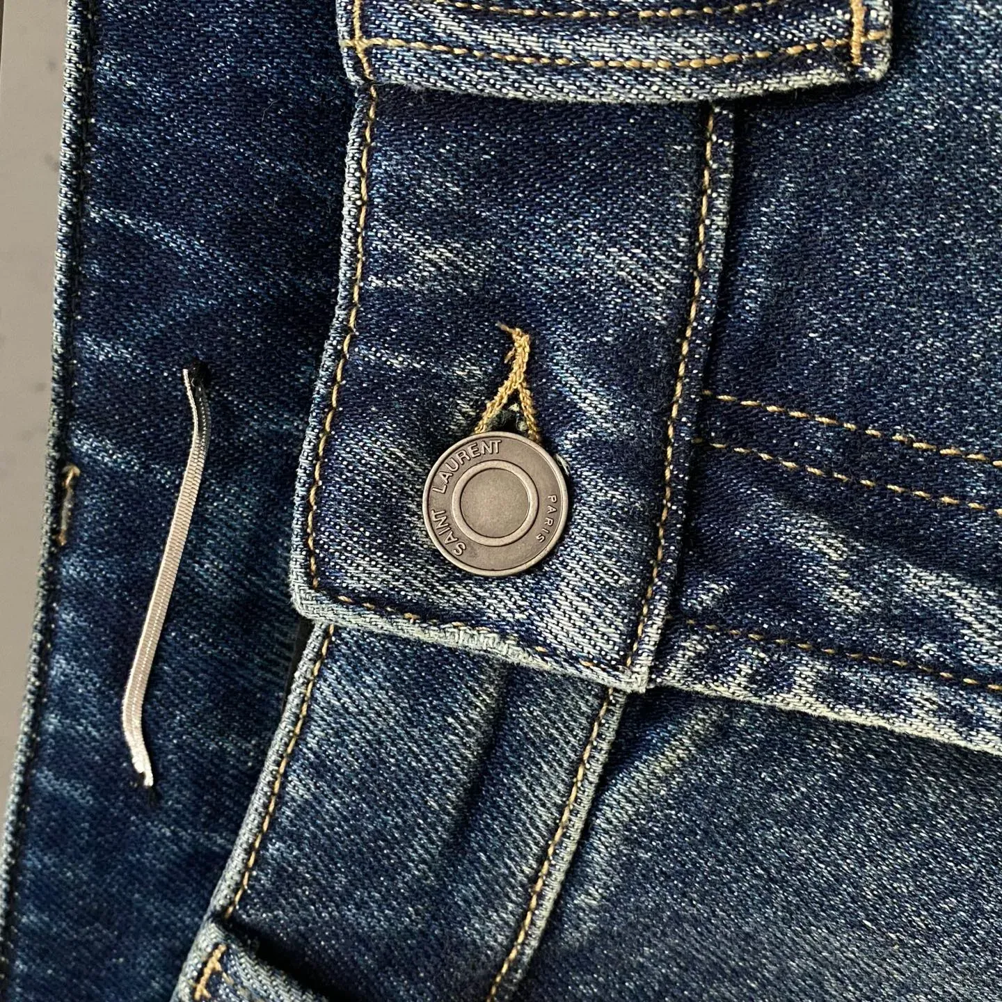 Джинсы Мужские Saint Laurent 1859661