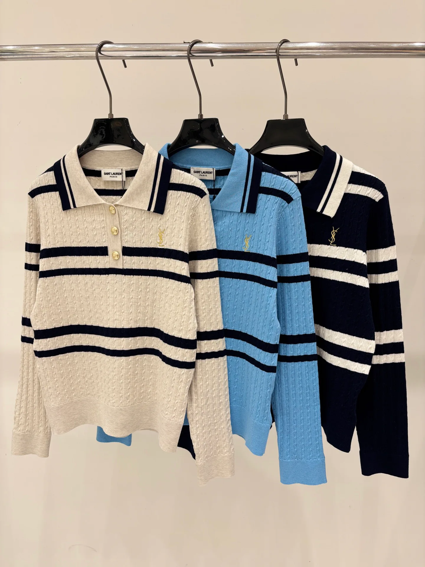 Джемперы И Свитеры Женские Saint Laurent 18779075