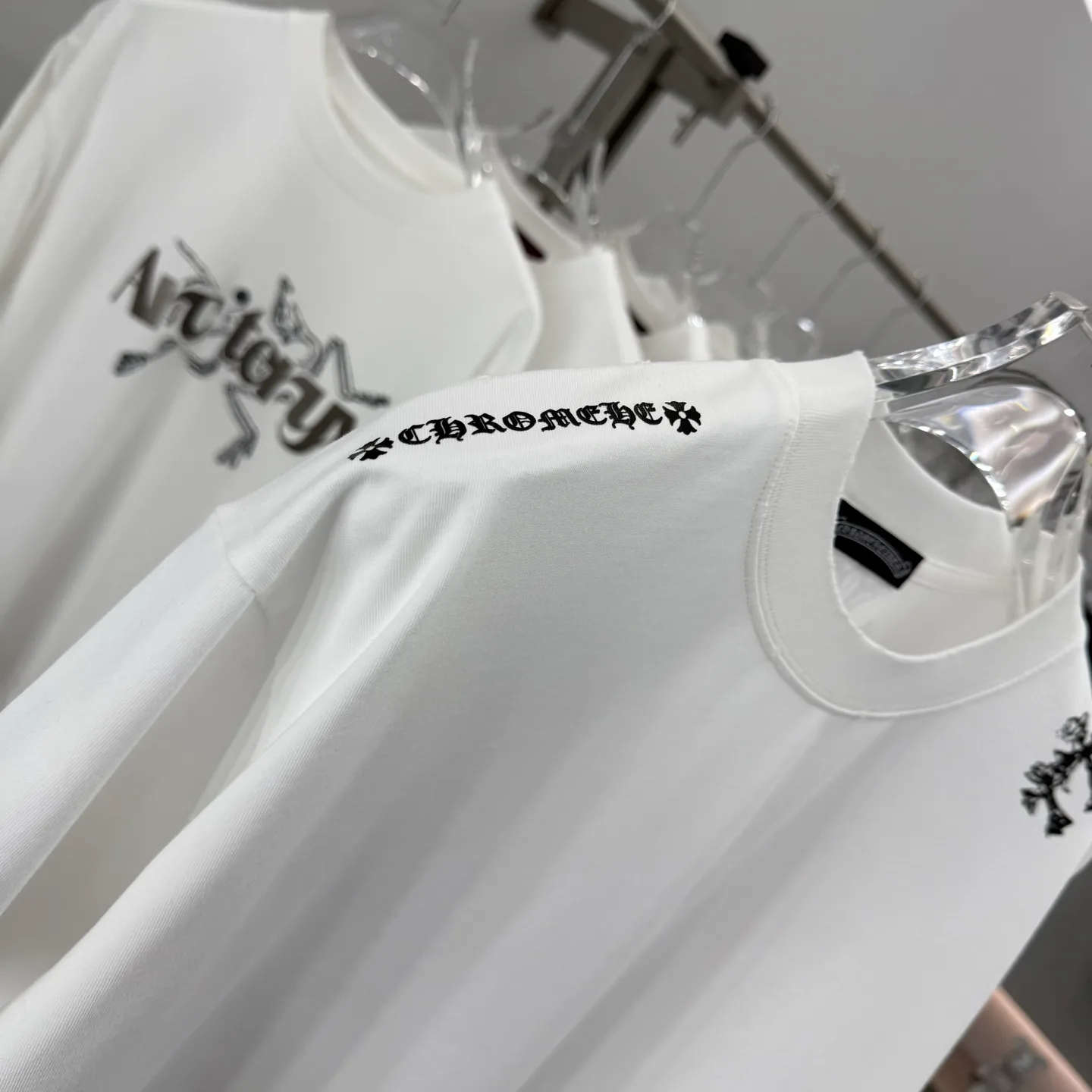 Футболки Мужские Chrome Hearts 11694902