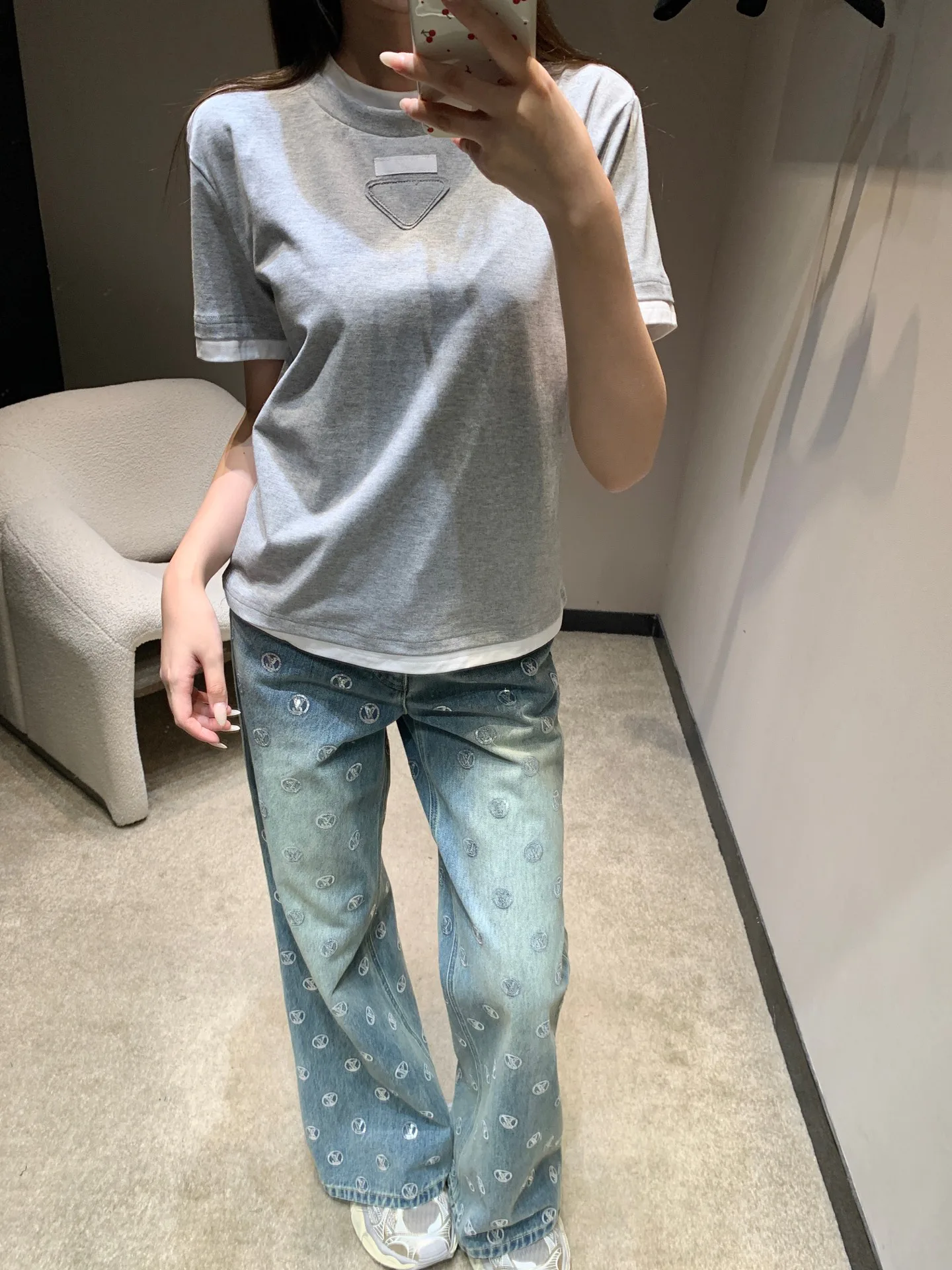 Футболки Женские Prada 794308