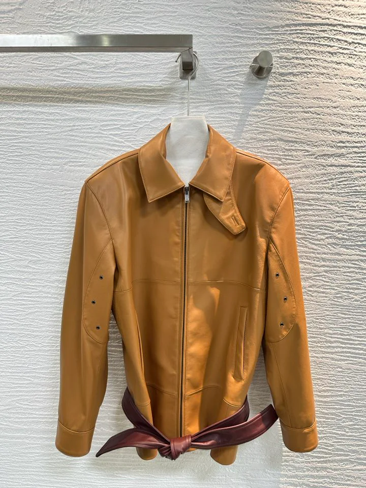 Кожаные Куртки И Дублёнки Женские Saint Laurent 18172688