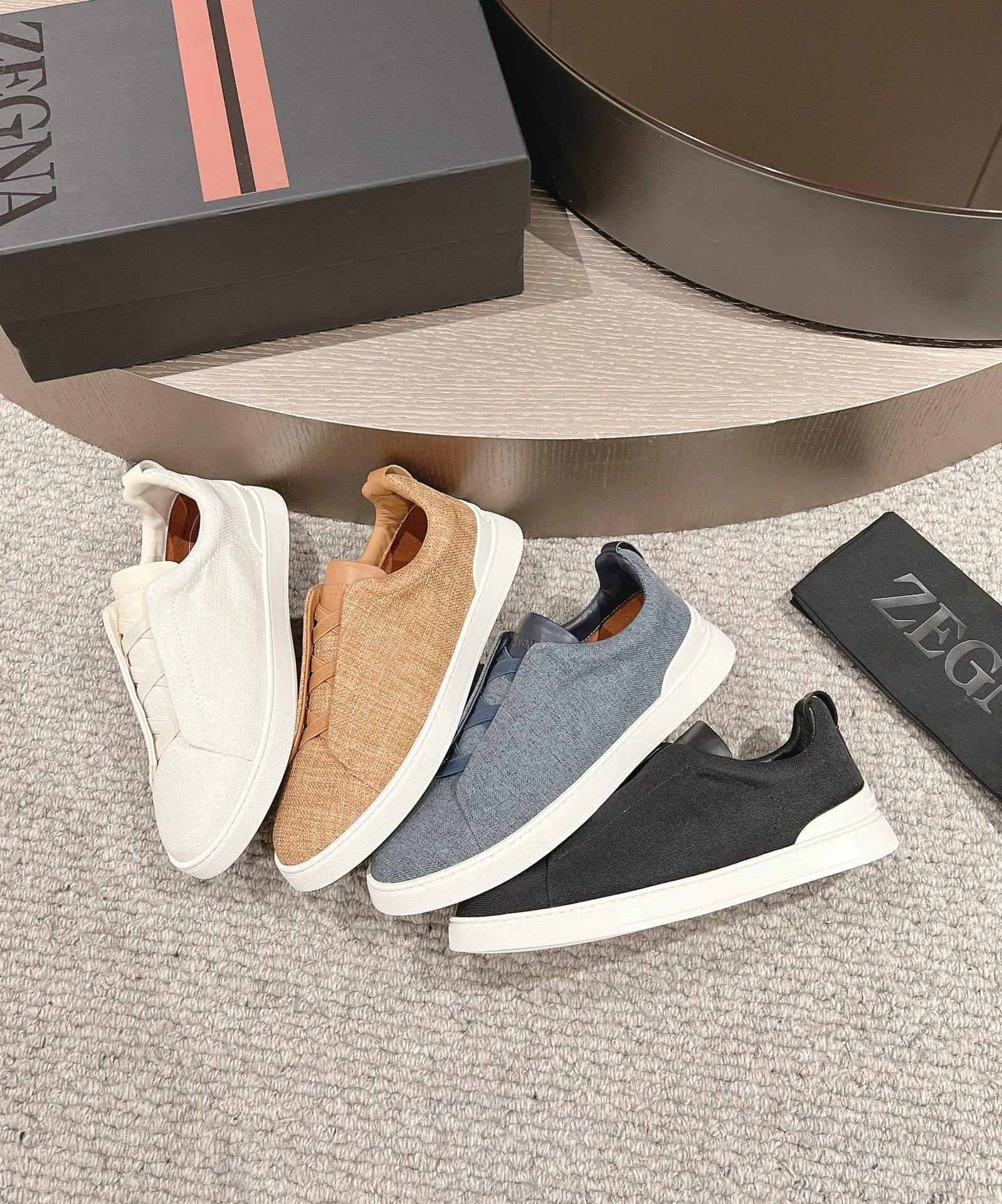 Слипоны Мужские Zegna 11632798