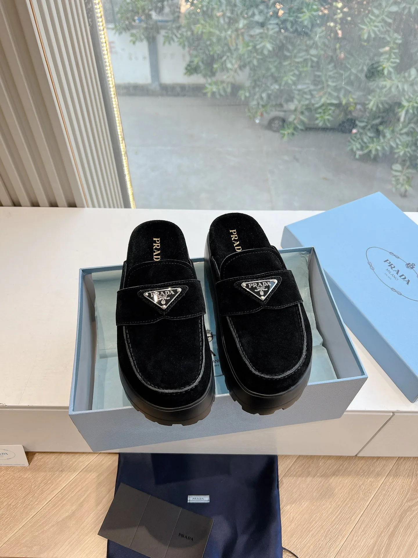 Мюли И Сабо Женские Prada 9775