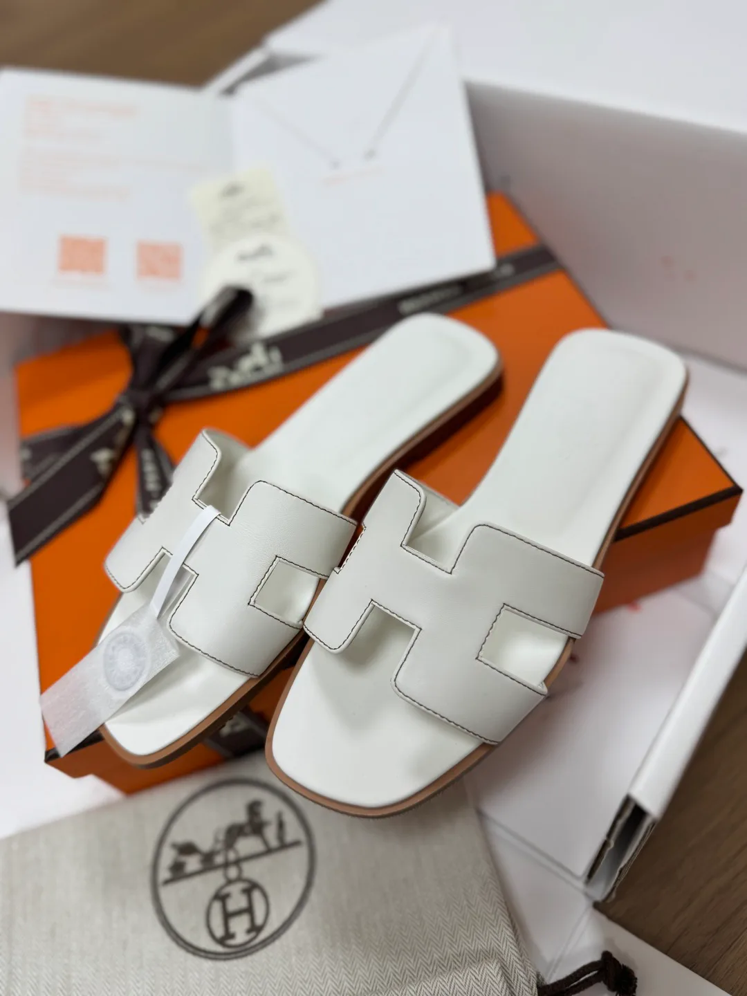 Шлепанцы Женские Hermes 1727217