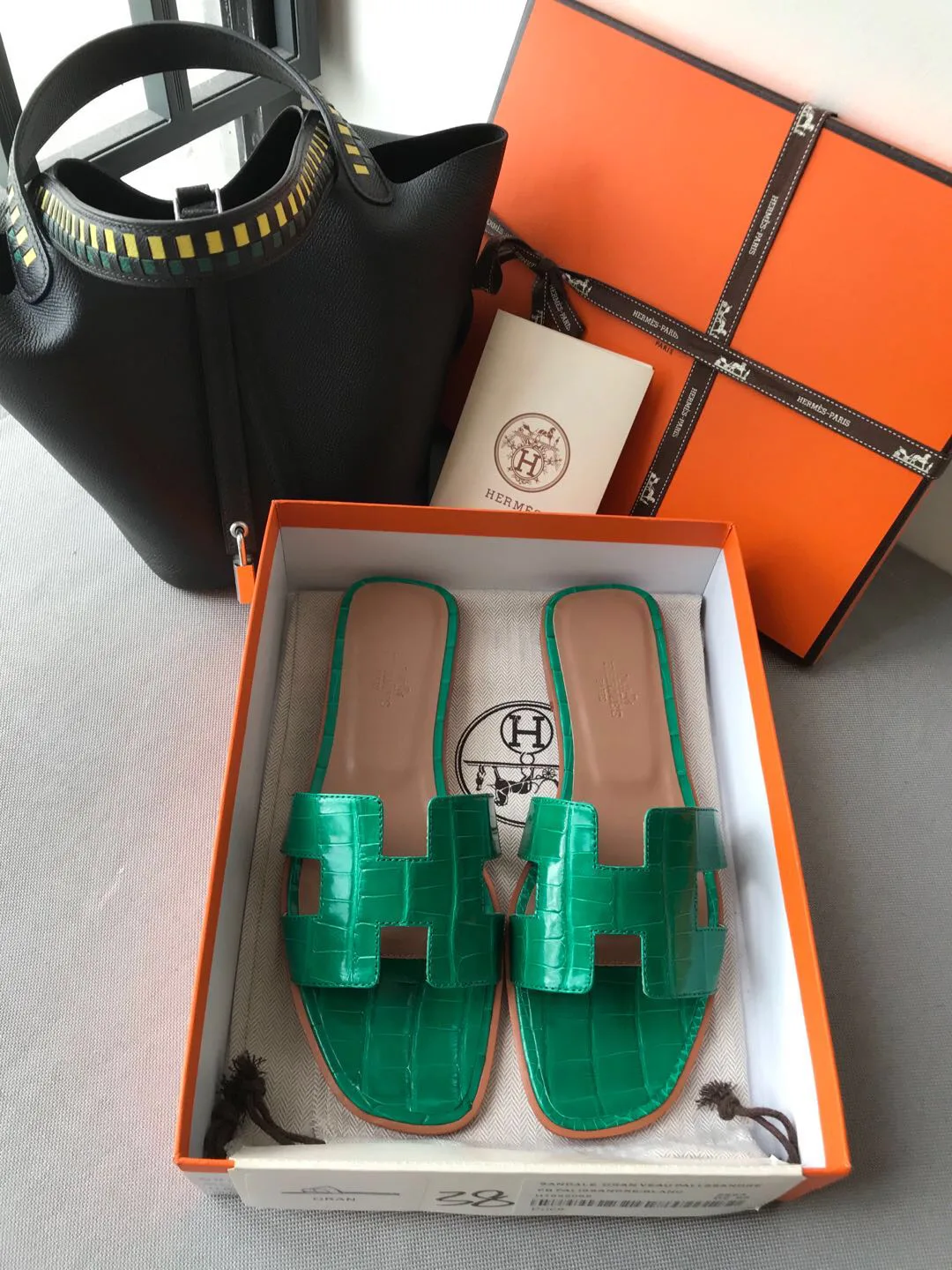 Шлепанцы Женские Hermes 3967595