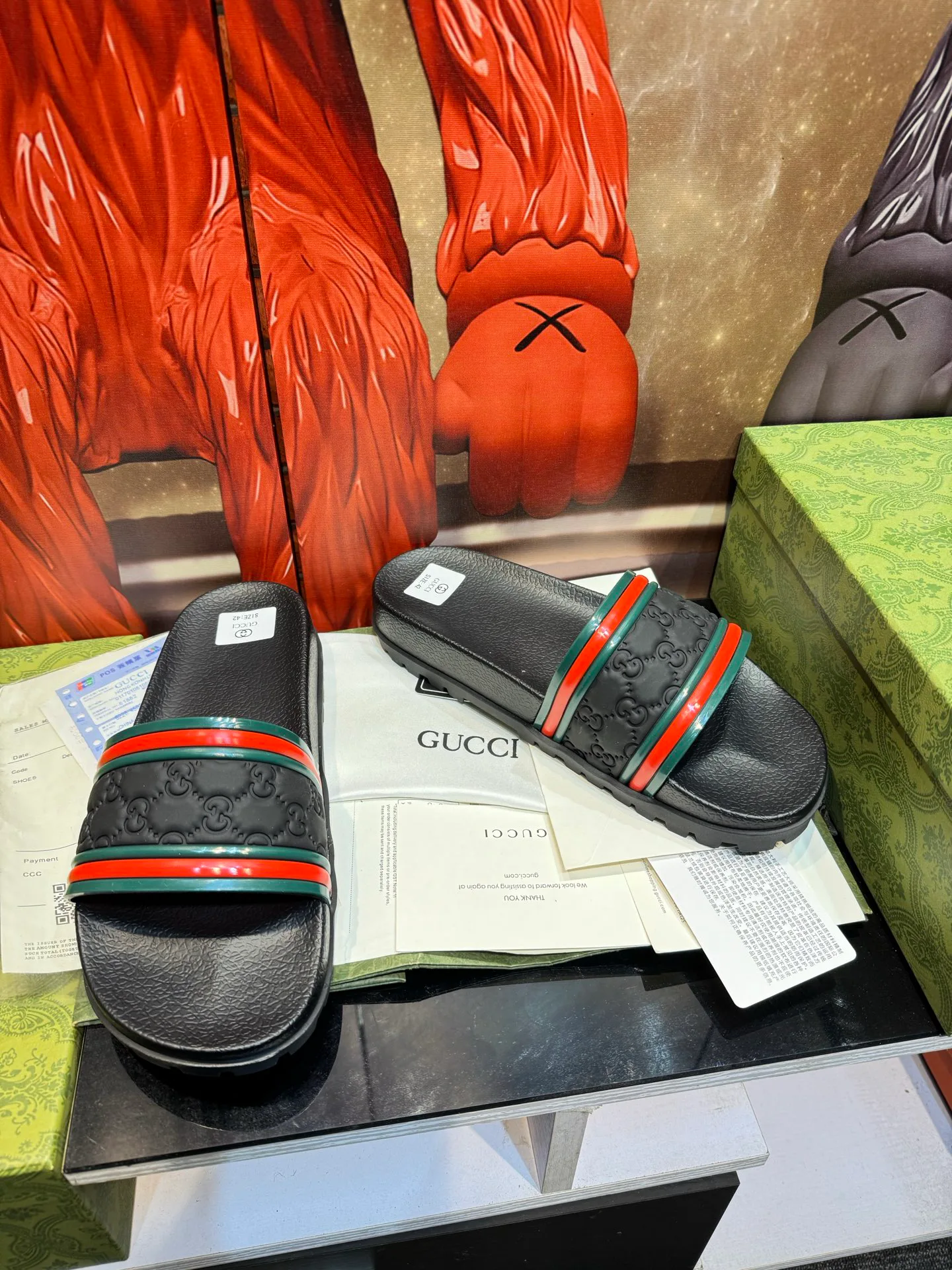 Шлепанцы Женские Gucci 10199422
