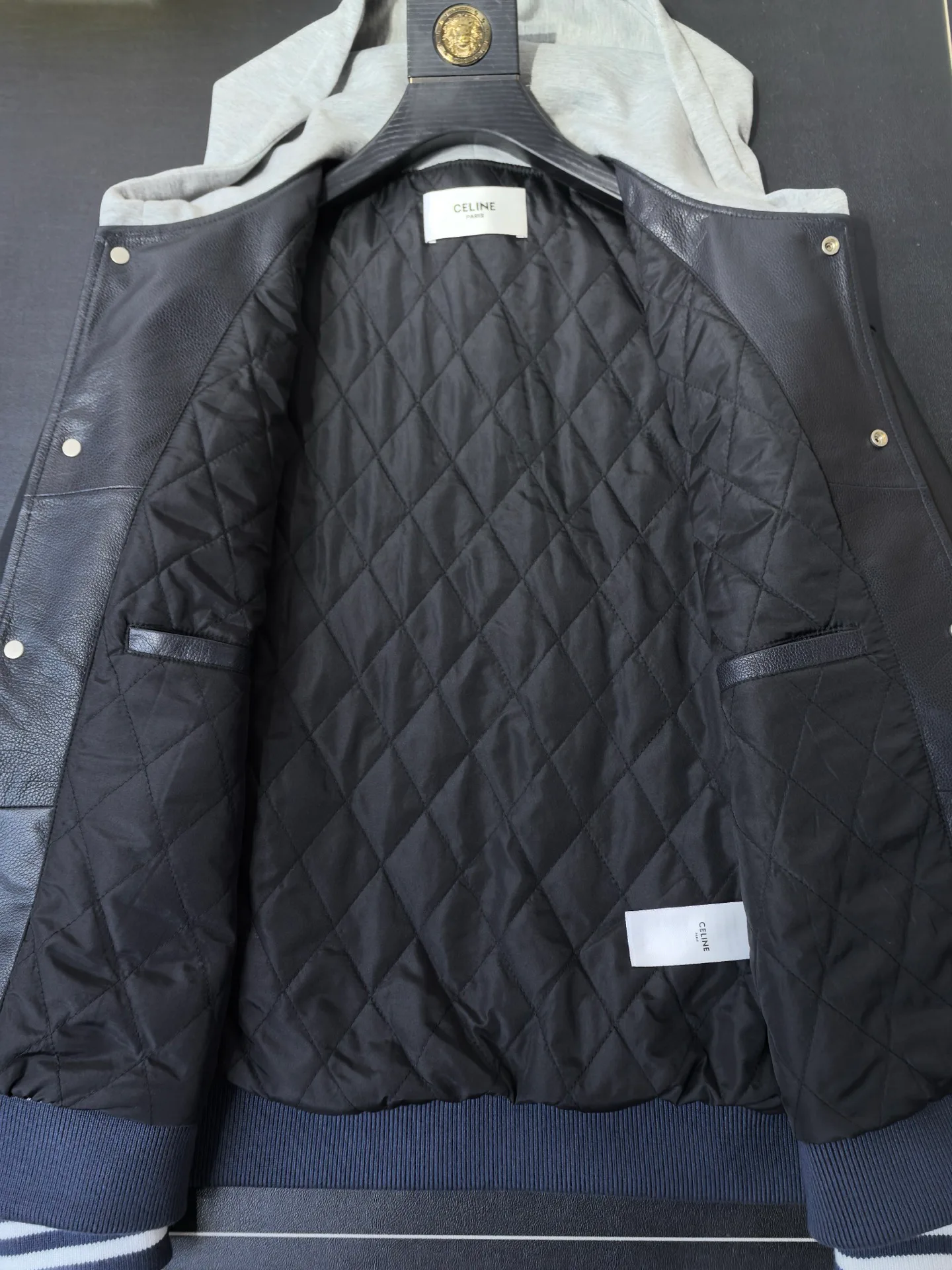 Кожаные Куртки И Дублёнки Мужские Celine 1309613