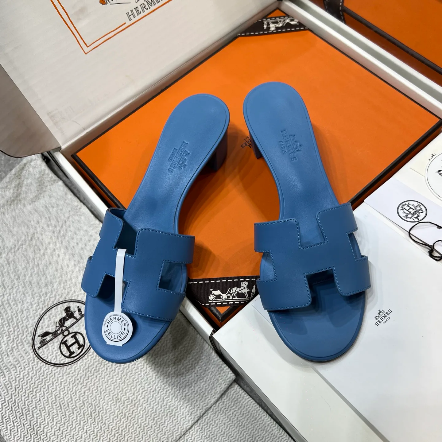 Шлепанцы Женские Hermes 5156738