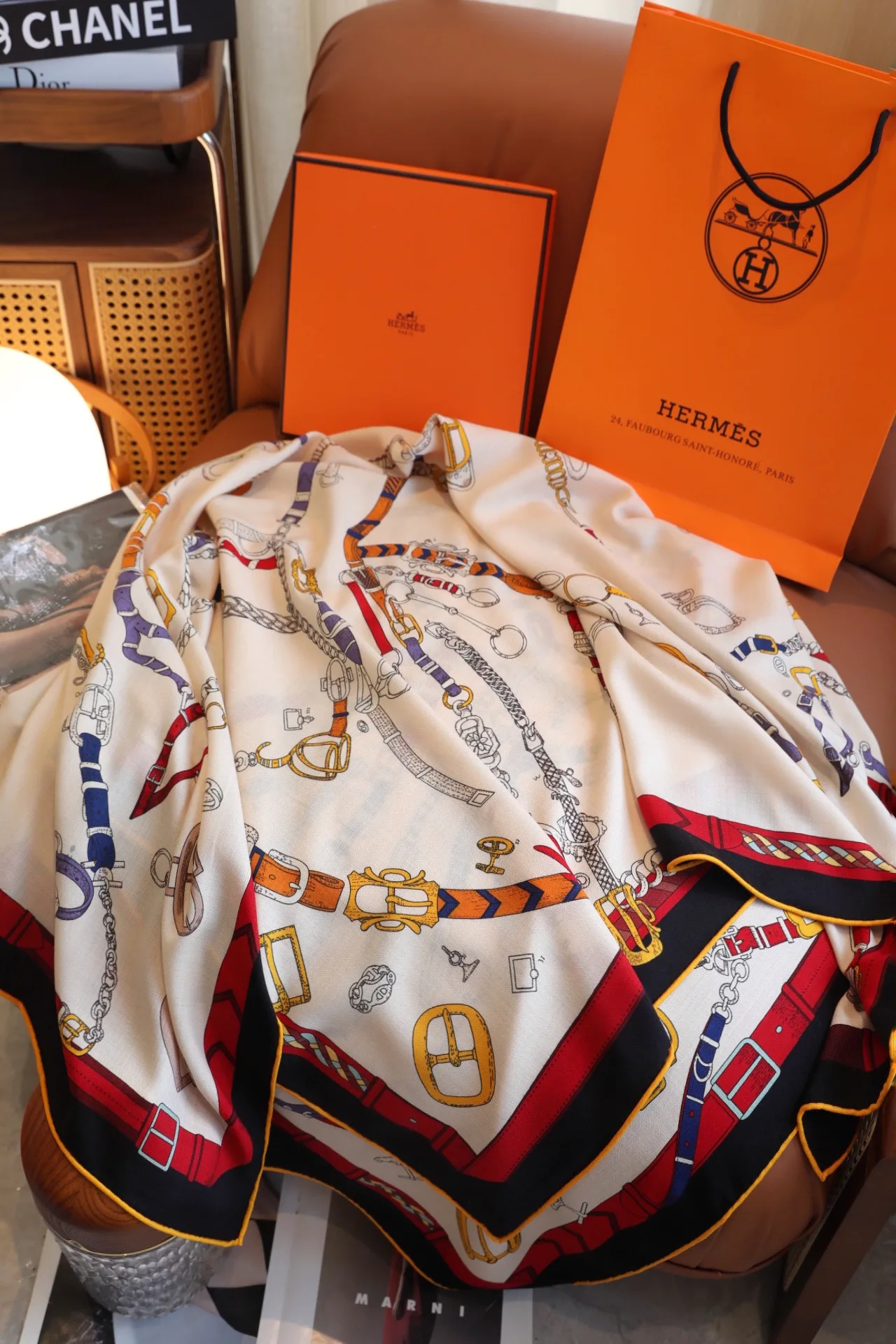 Шарфы Hermes 1313446