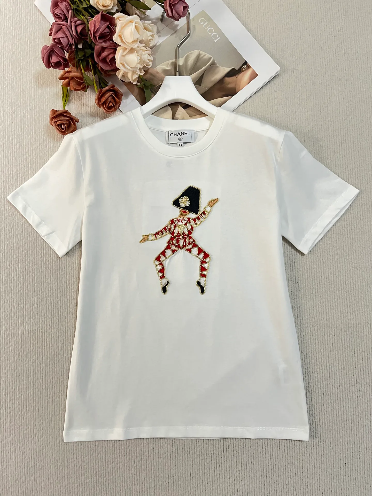 Футболки Женские Chanel 10496897