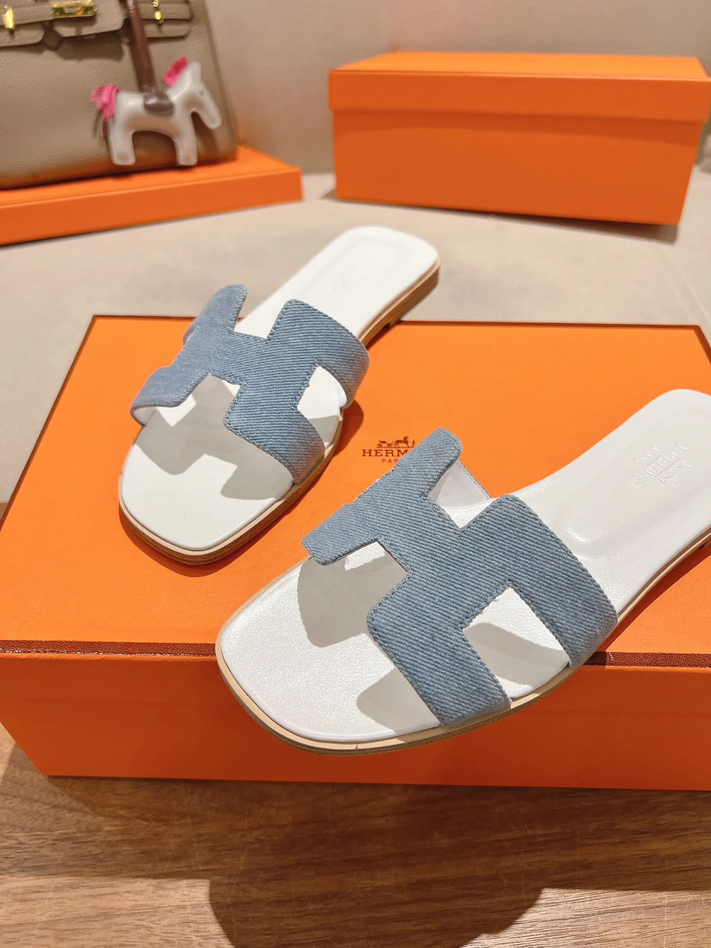 Шлепанцы Женские Hermes 19976