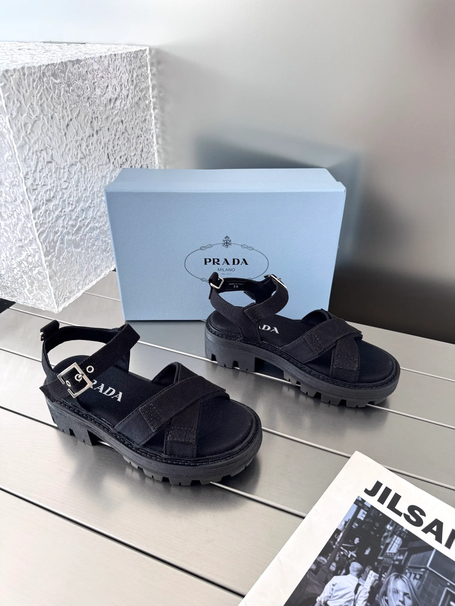 Сандалии Женские Prada 12245197