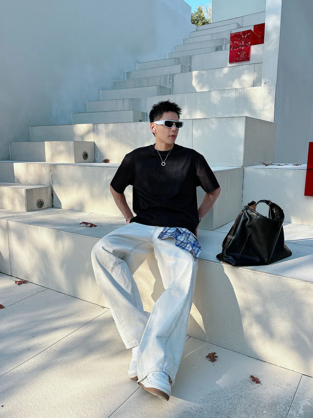 Футболки Мужские Louis Vuitton 9526545