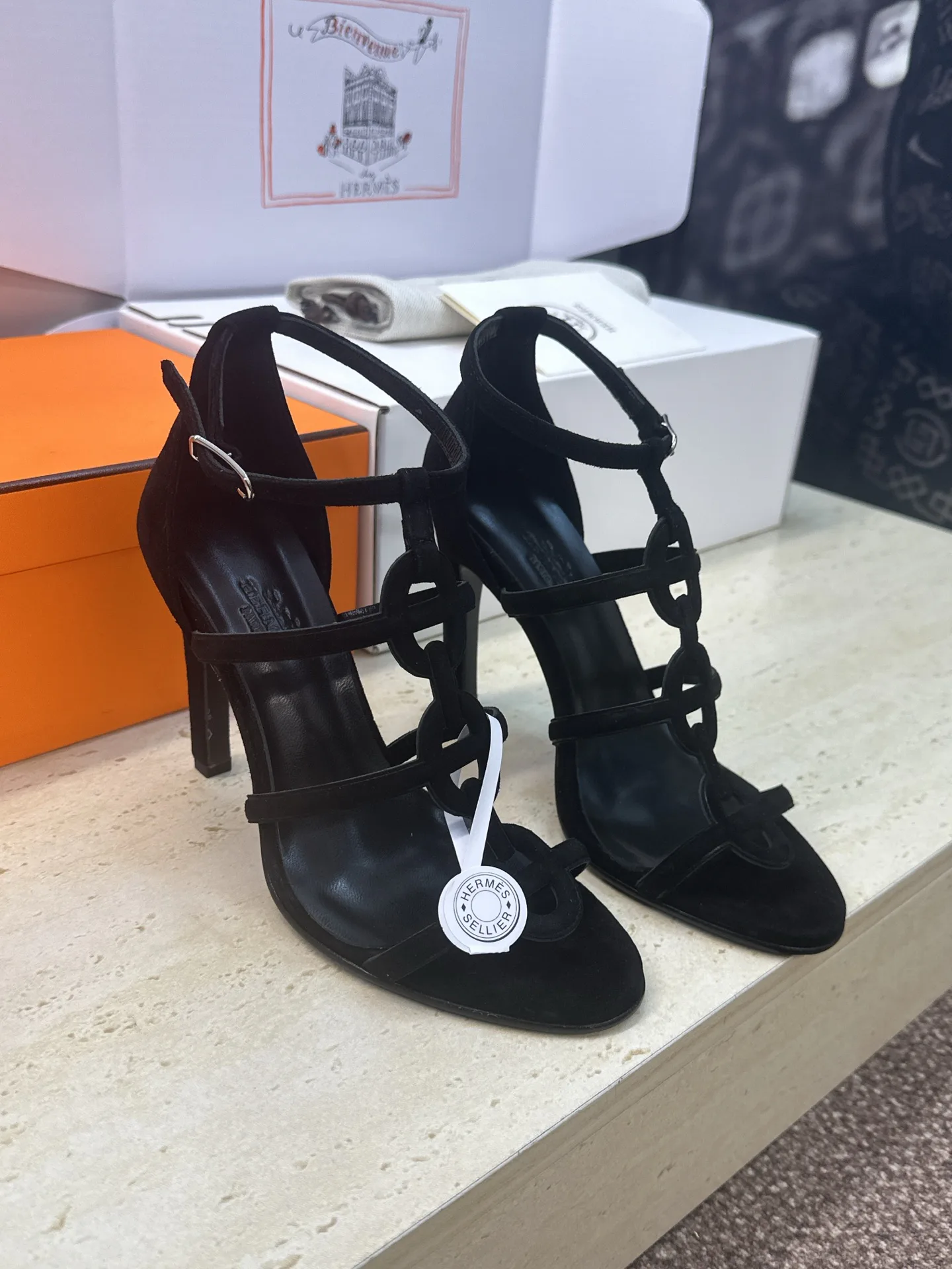 Босоножки Женские Hermes 11465216