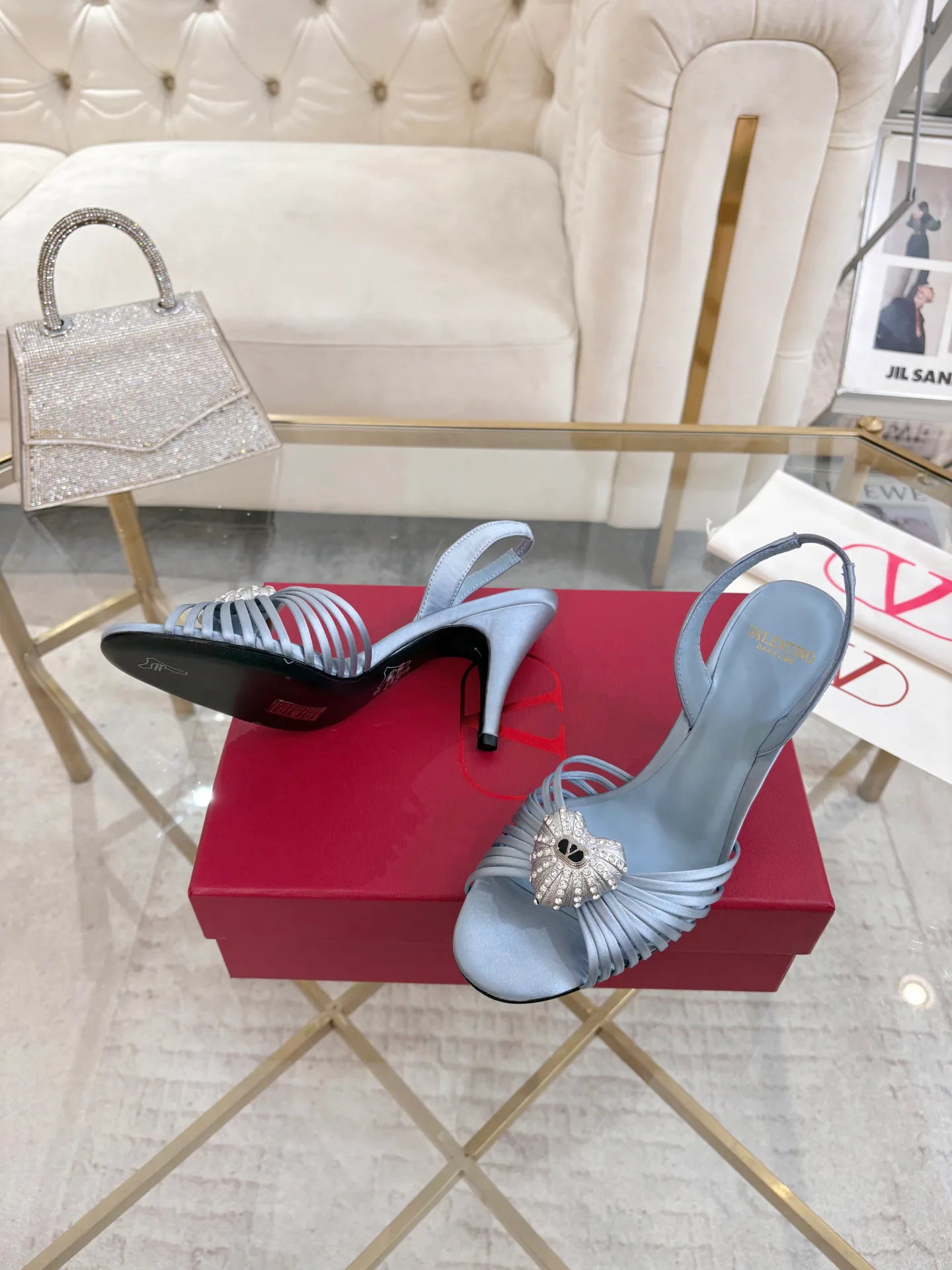 Босоножки Женские Valentino 18135284