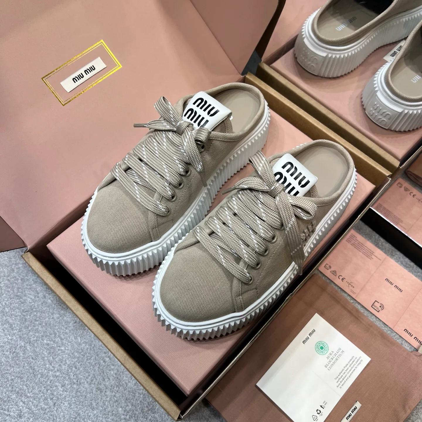 Кеды Женские Miu Miu 11473901