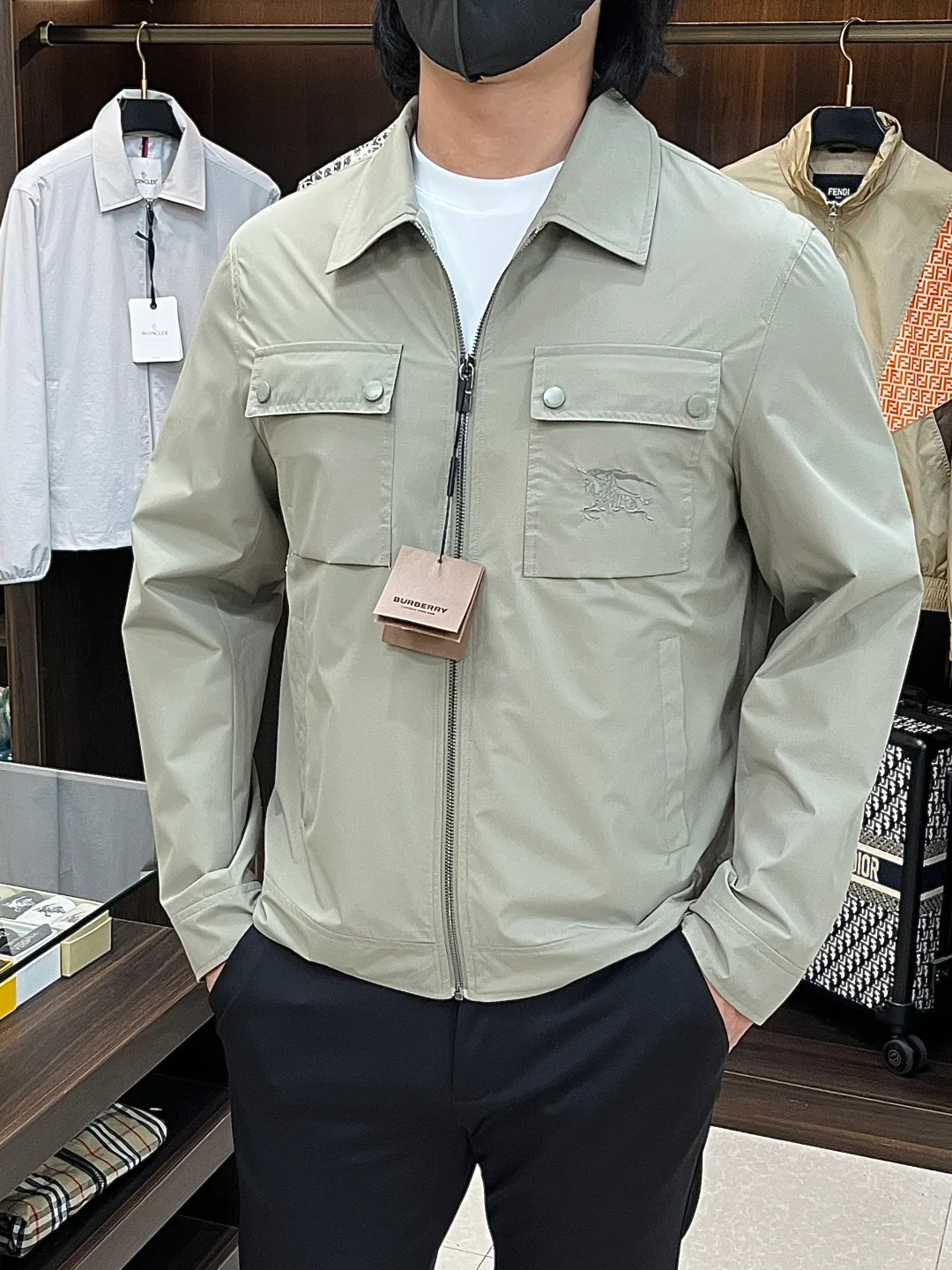 Куртки И Пуховики Мужские Burberry 11000591