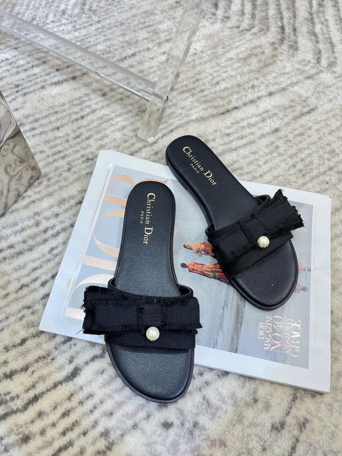 Шлепанцы Женские Christian Dior 20851