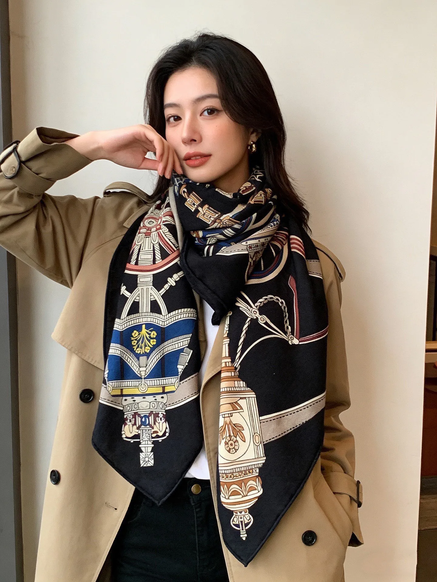 Шарфы Hermes 15025017