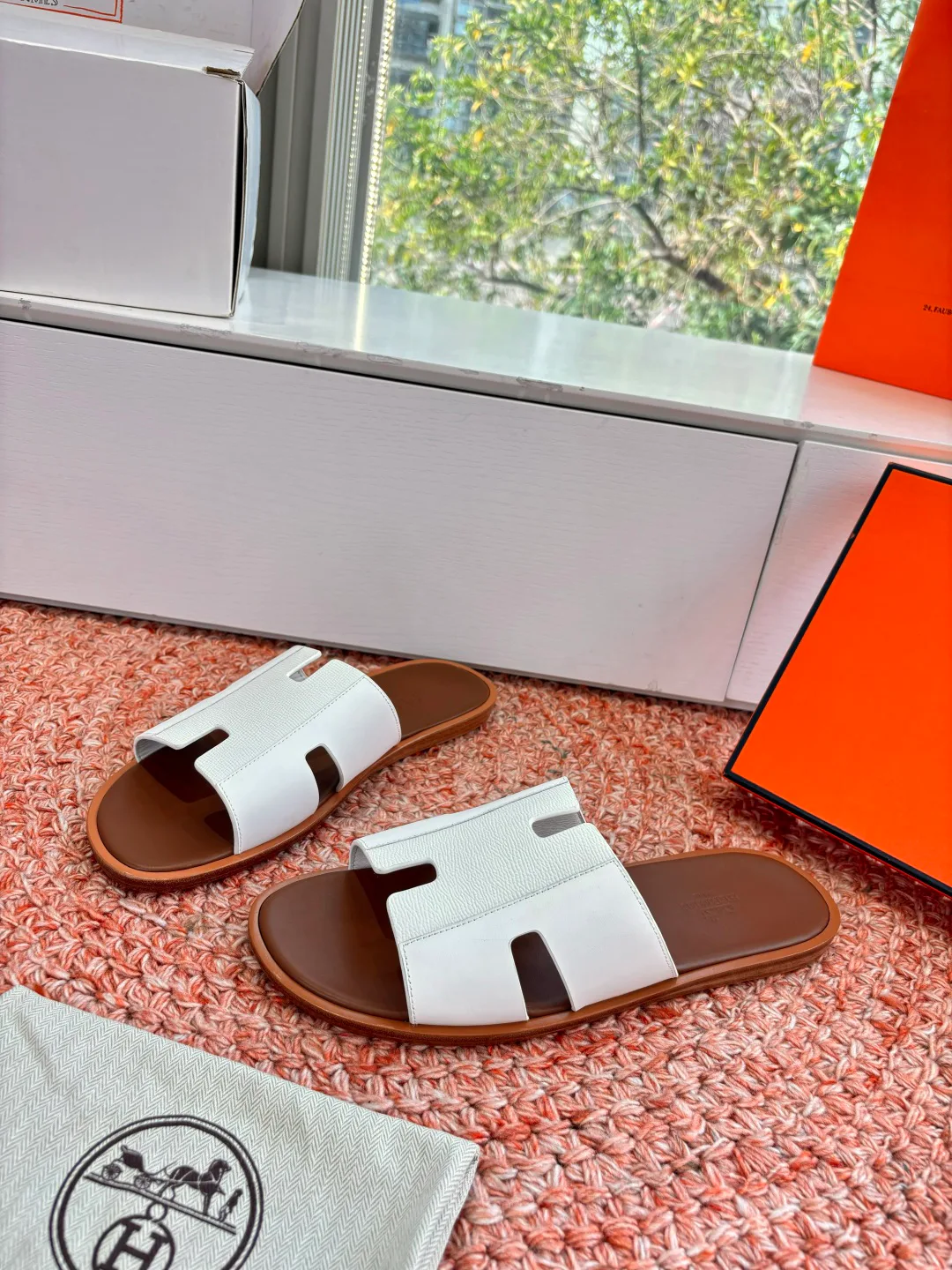 Шлепанцы Мужские Hermes 954094