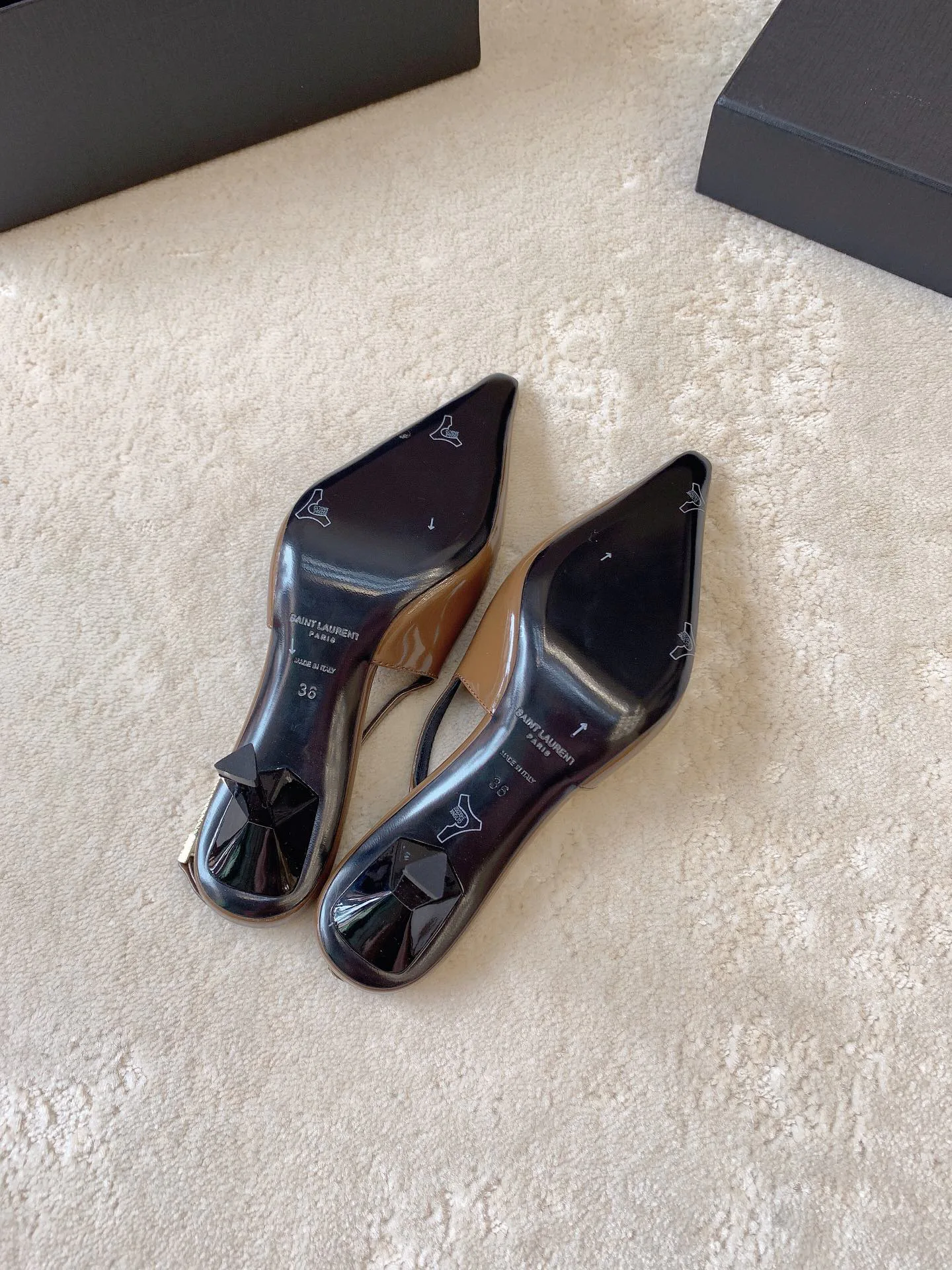 Туфли Женские Saint Laurent 4348474