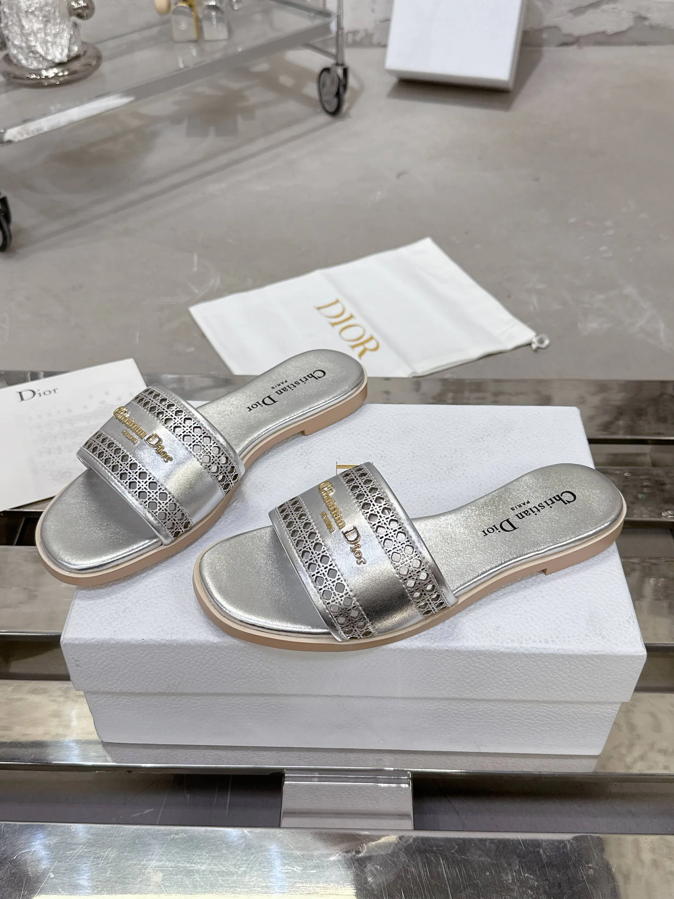 Шлепанцы Женские Christian Dior 14010